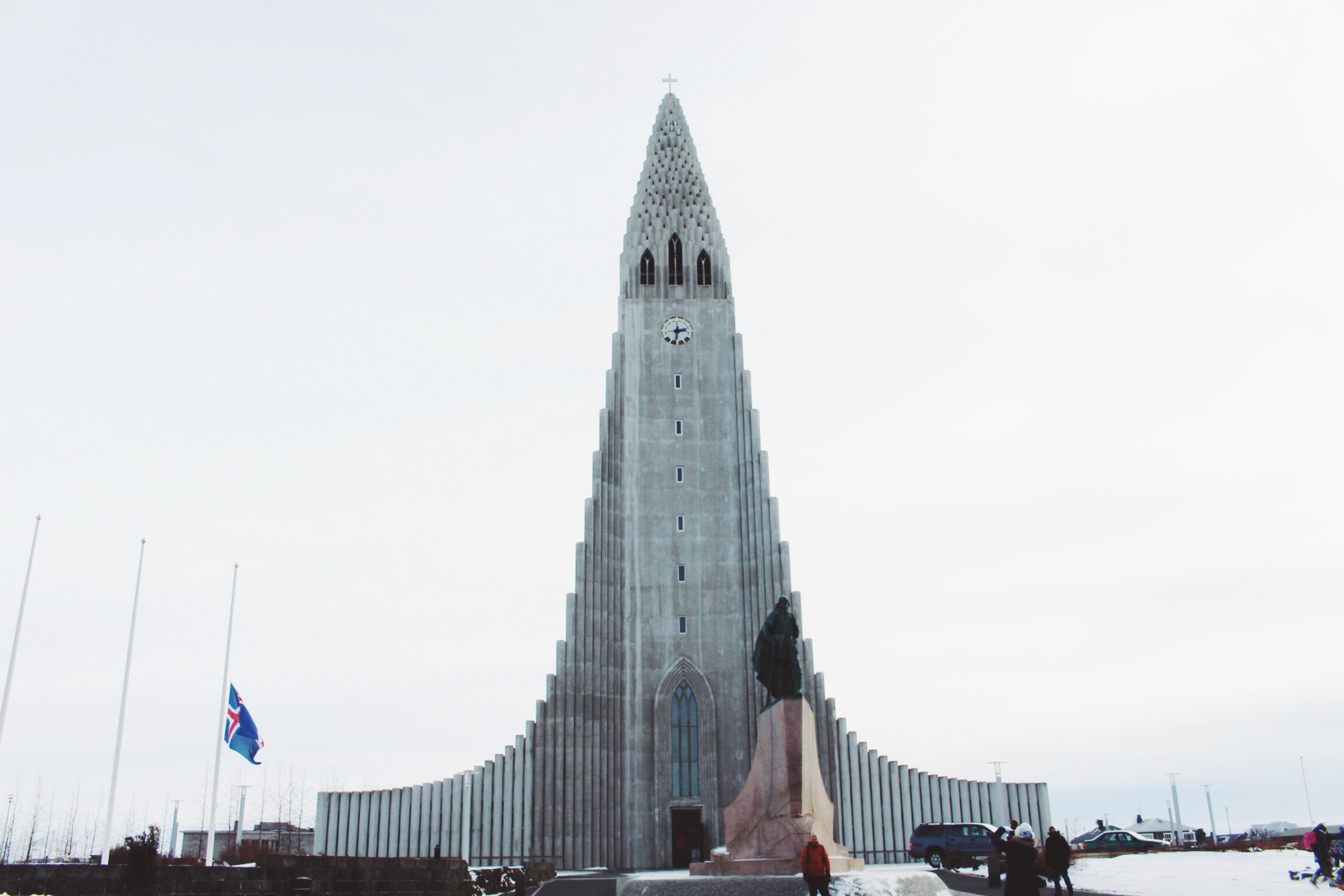 Hallgrímskirkja church: Reykjavik's main landmark and can be seen from anywhere in the city. Photo: Connected to India