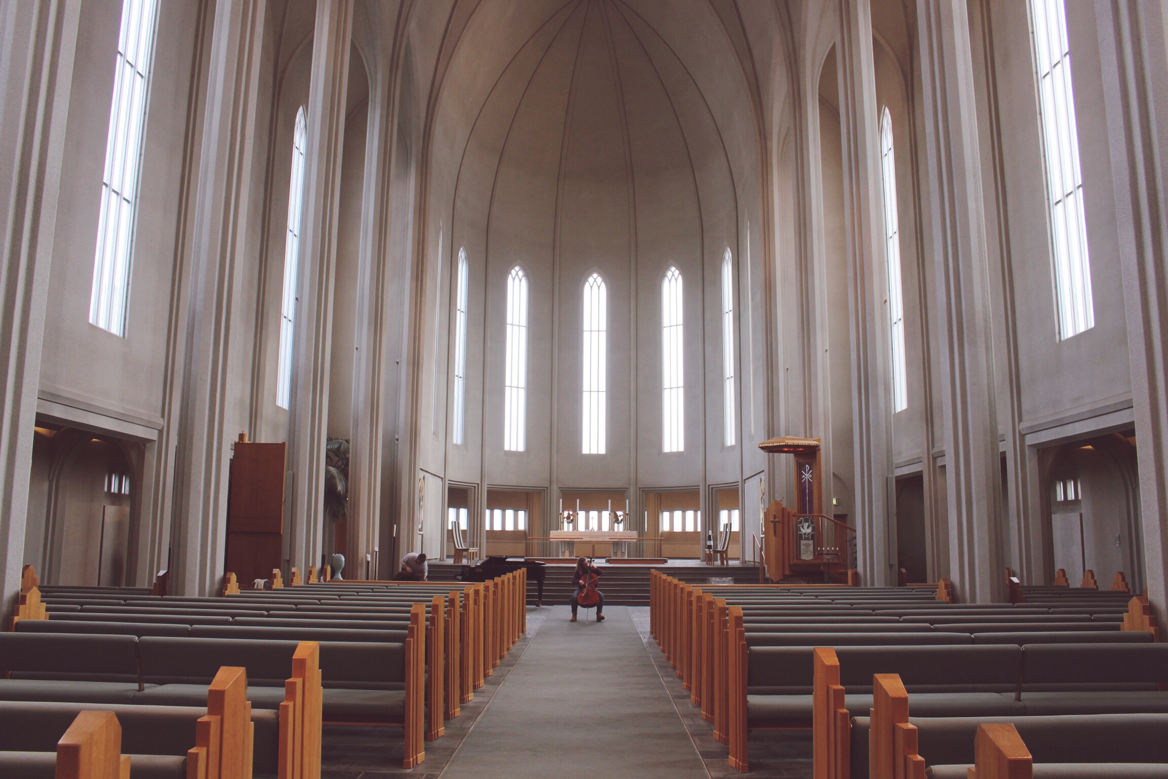 The peaceful interior of the church. Photo: Connected to India