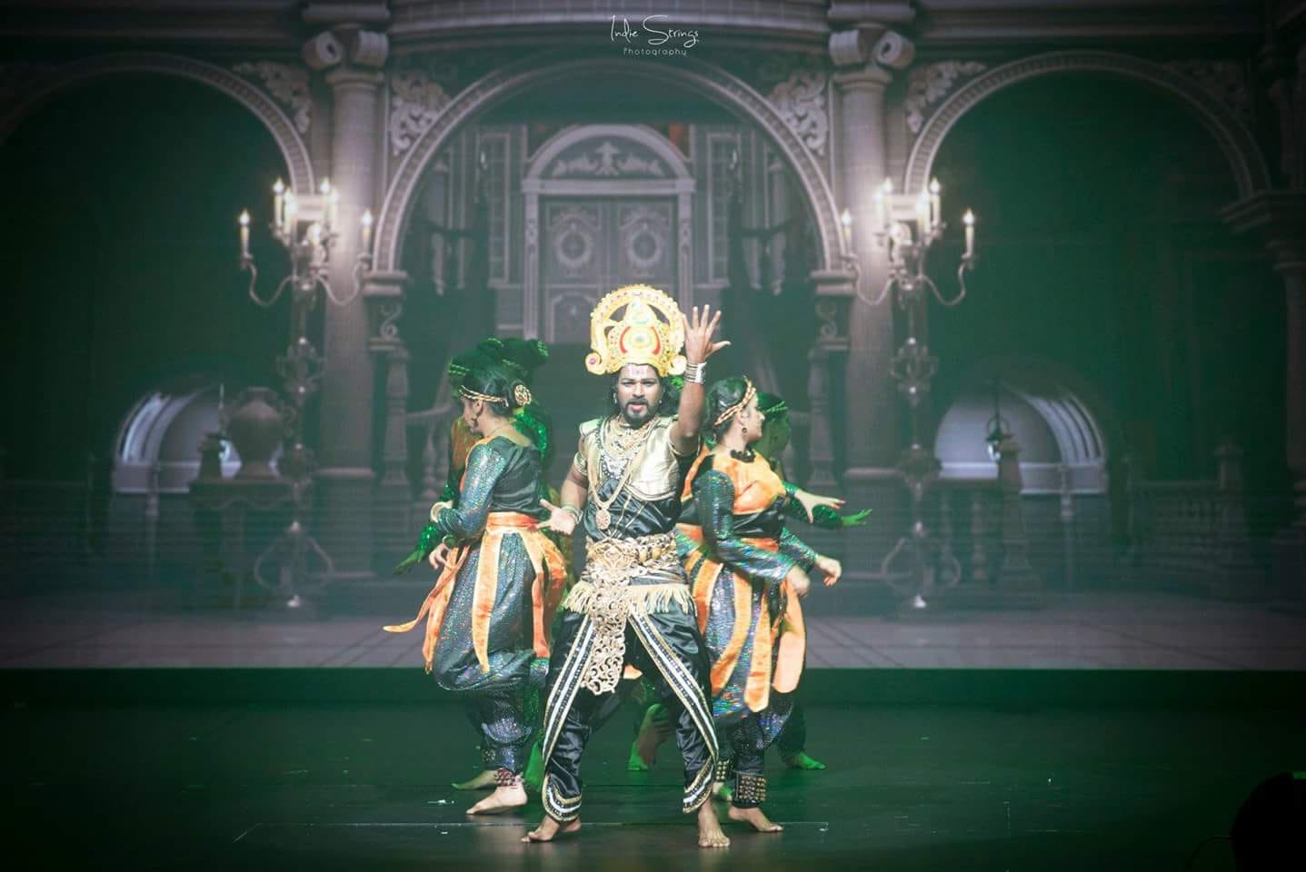 The evergreen villain of that era - Ravan. Photo courtesy: Indie Strings