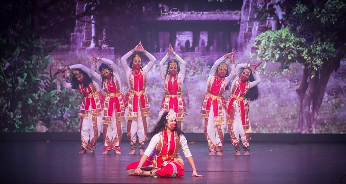 The 'Vanar Sena' (Monkey Troop) of the show. Photo courtesy: Indie Strings