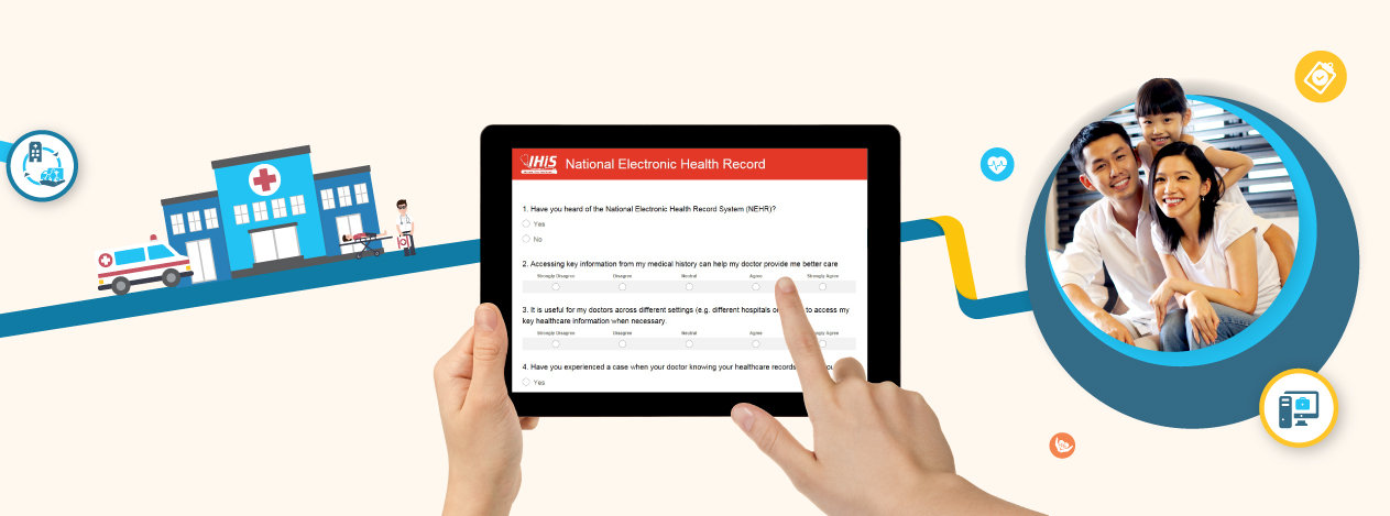 The main purpose of NEHR system is to collect and consolidates patients’ health records across various healthcare providers and institutions so that healthcare professionals may have a complete history when treating patients. Photo courtesy: iHiS