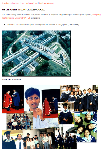  A page of Naresh Agarwal’s Blog