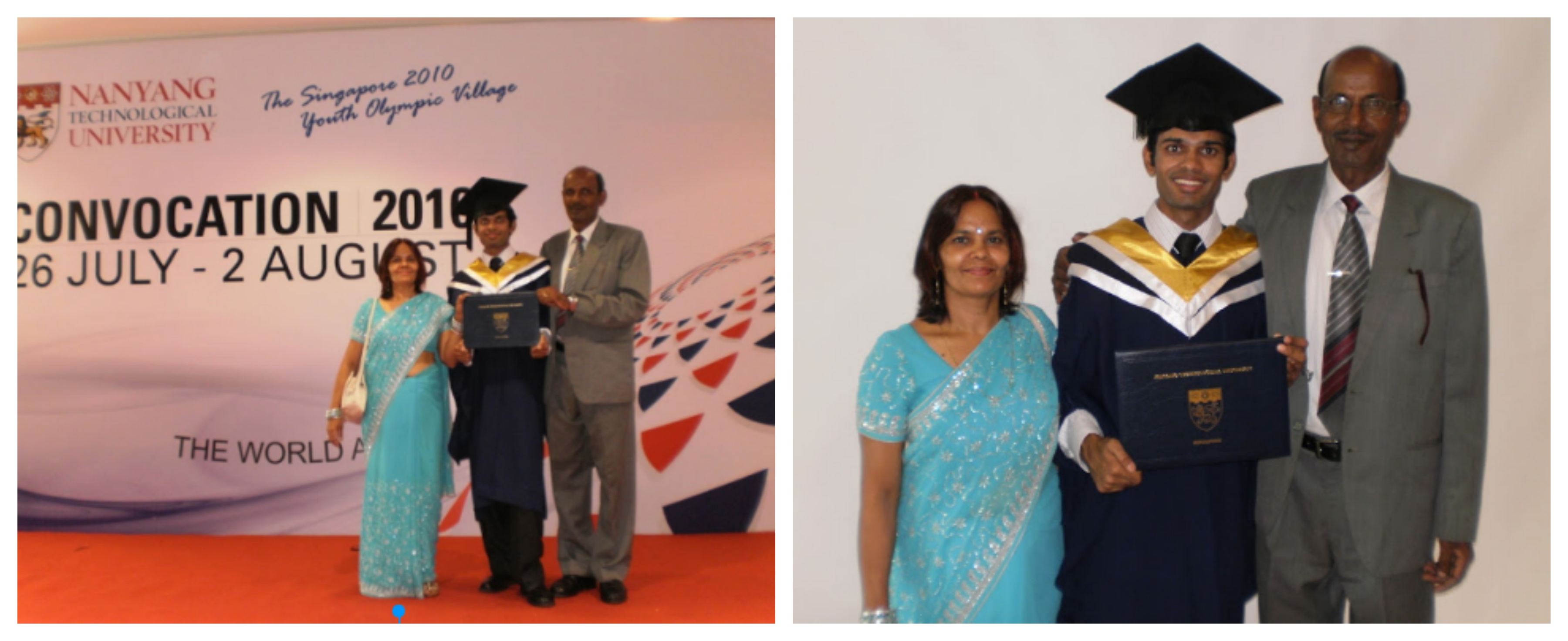 Turning Dreams to realities – Me graduating from NTU