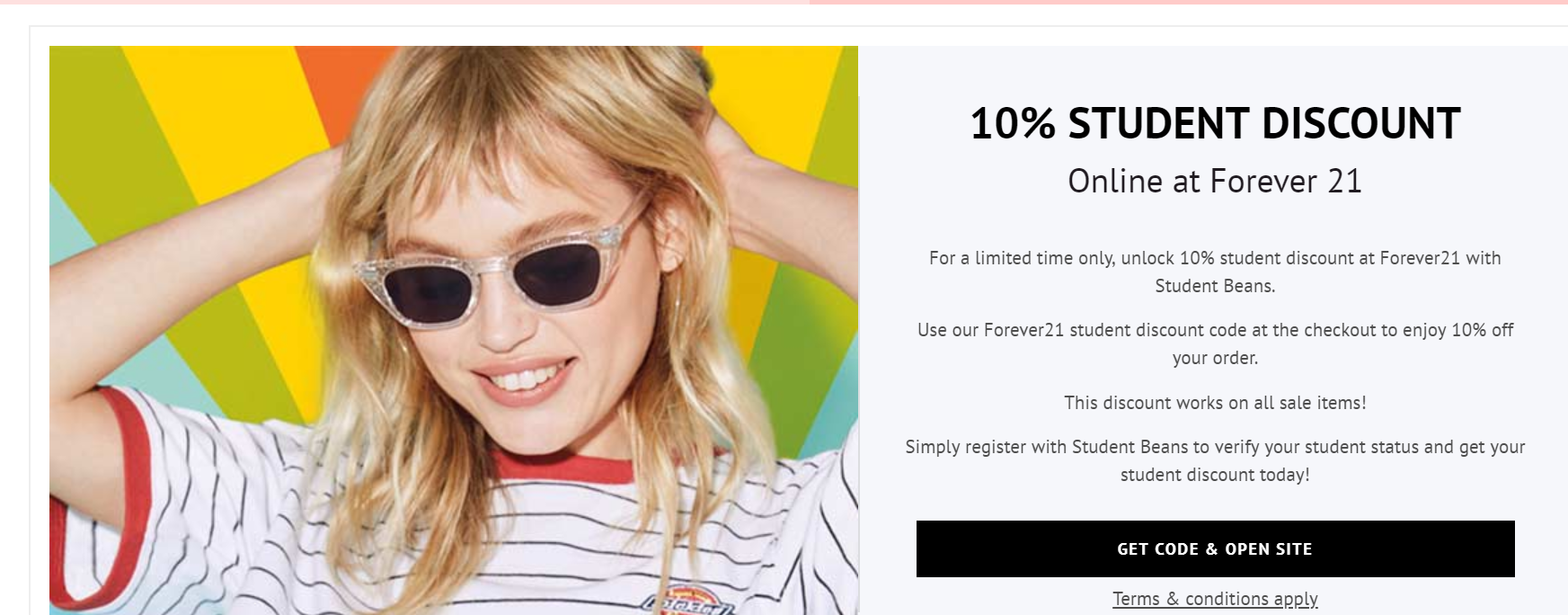 Photo: Screenshot from Forever21 website