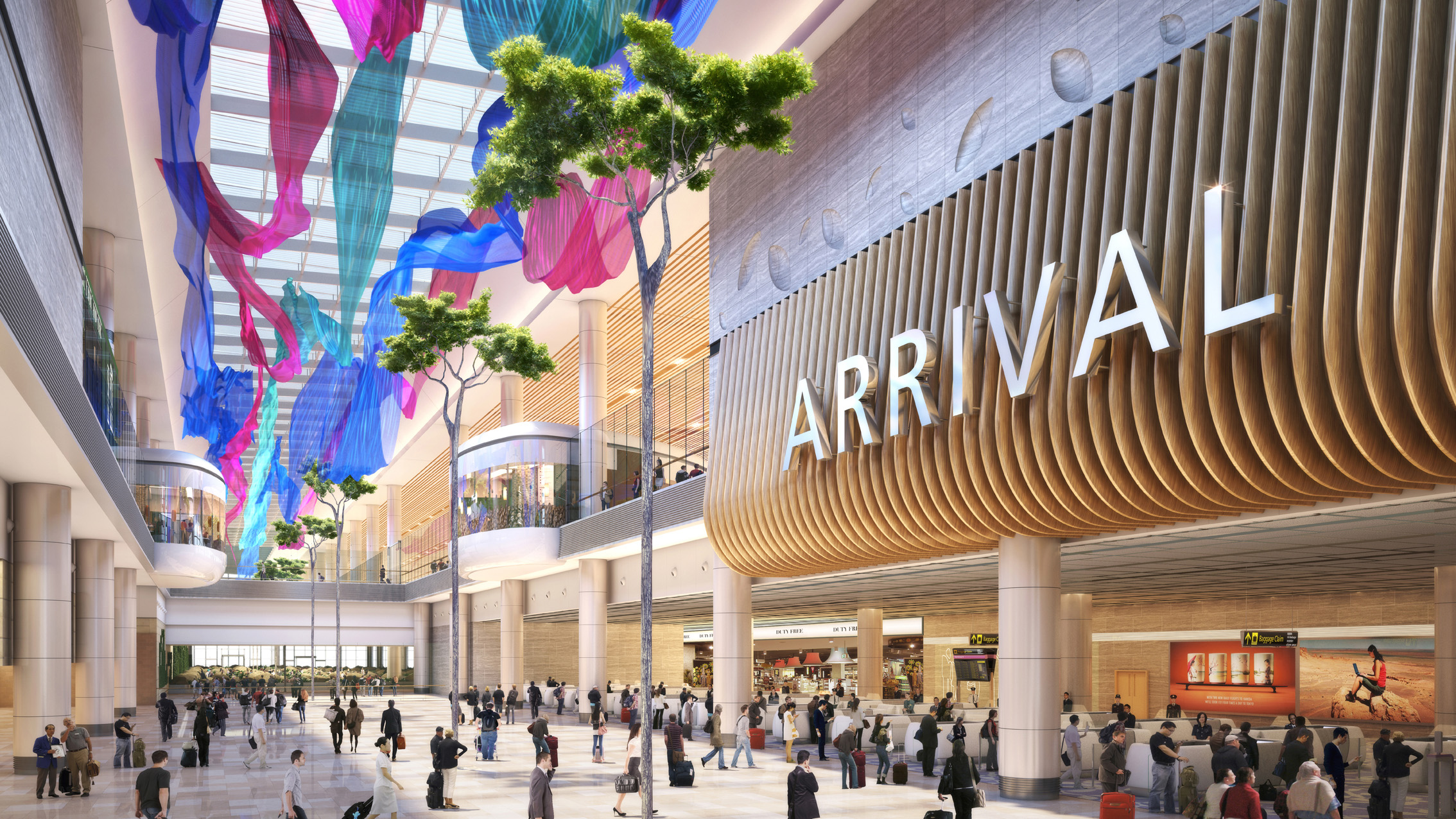 Changi Airport is renowned for adding passenger-friendly facilities and shopping to sooth weary travellers.