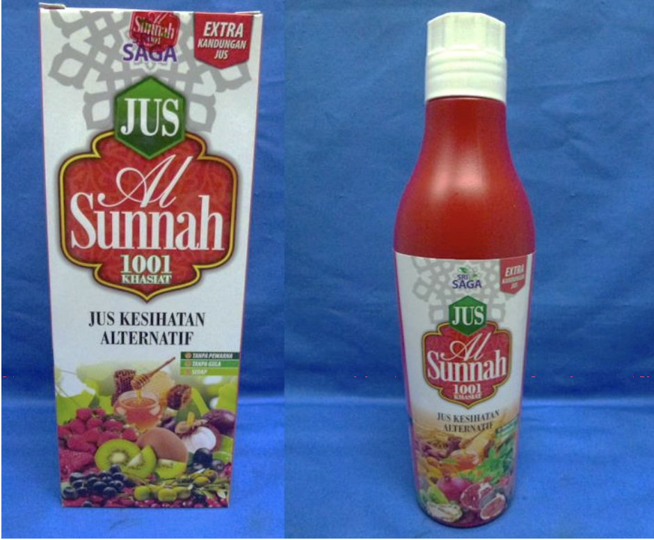‘Jus Al Sunnah 1001 Khasiat Jus Alternatif. Photo courtesy: HSA
