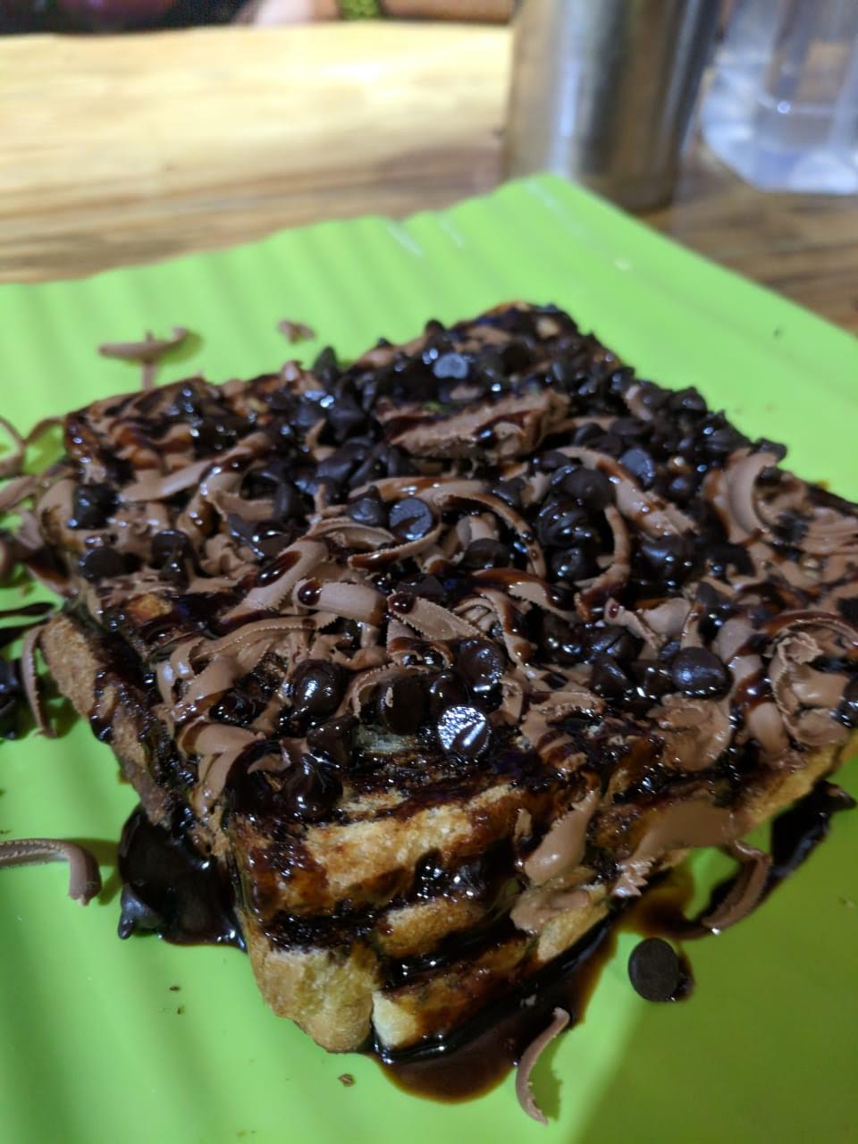 Chocolate grill sandwich. Photo: Connected to India