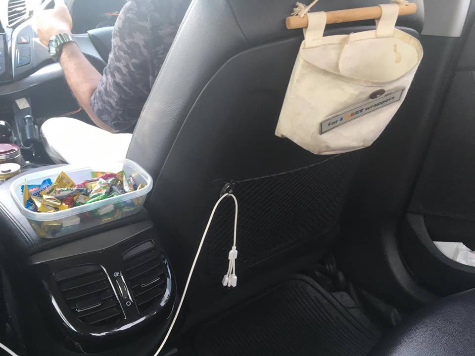 Chauffeur Abdul offers candies, free Wi-Fi and a charging cable for various i-Phones and Android mobile phones to the passengers riding in his ComfortDelGro Taxi. Photo courtesy: Facebook page of ComfortDelGro