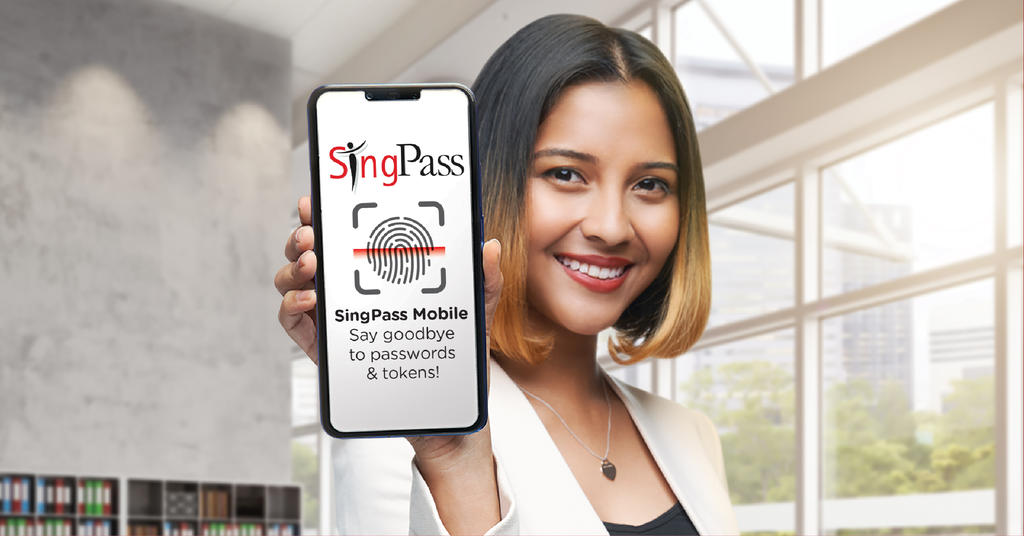 With the launch of the new Singpass Mobile application for smartphones today, people in Singapore can now access e-government services using their fingerprint, facial recognition or a 6-digit passcode. Photo courtesy: GovTech