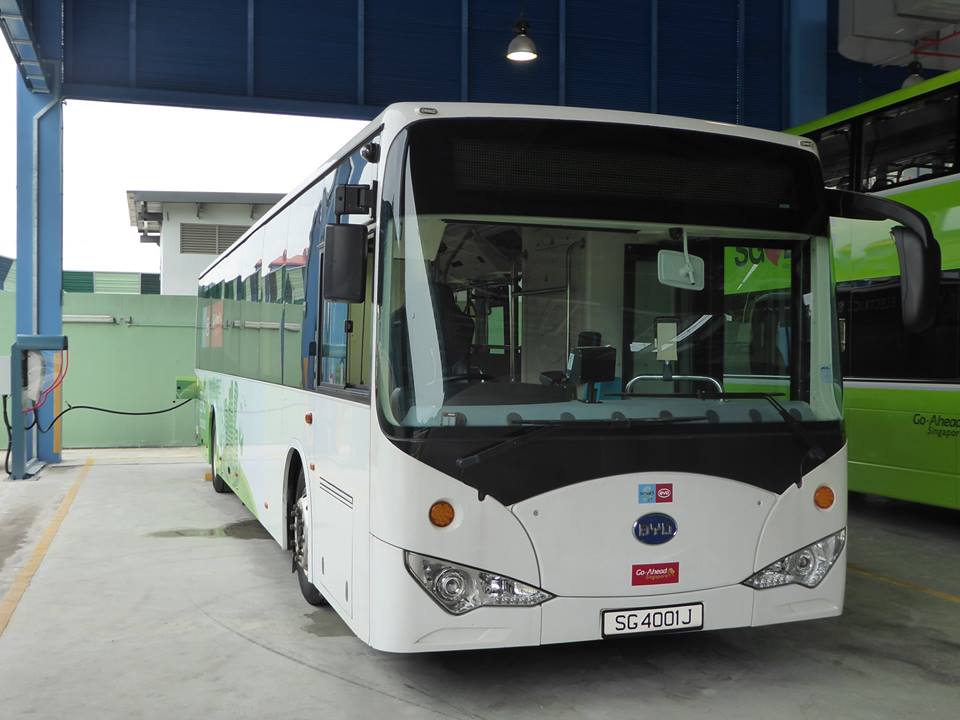 Commuters can expect quieter and smoother rides with the introduction of electric buses. Photo courtesy: LTA