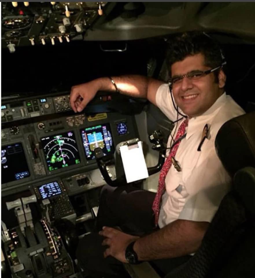 Bhavye Suneja was the Captain of the ill-fated Lion Air flight JT610 which crashed today off the coast of Indonesia. Photo courtesy: Facebook page of Bhavye Suneja