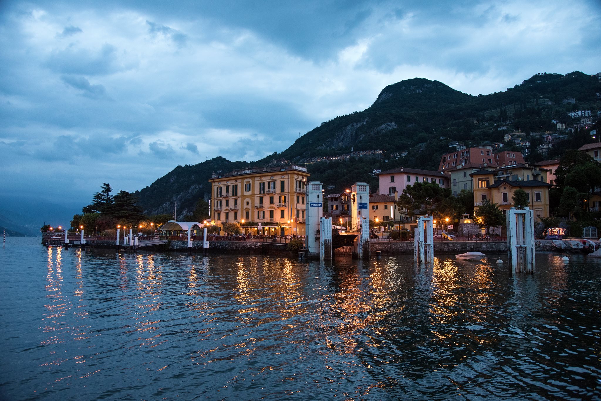 The Lake Como ceremonies are open to only the closest family members and maybe some friends