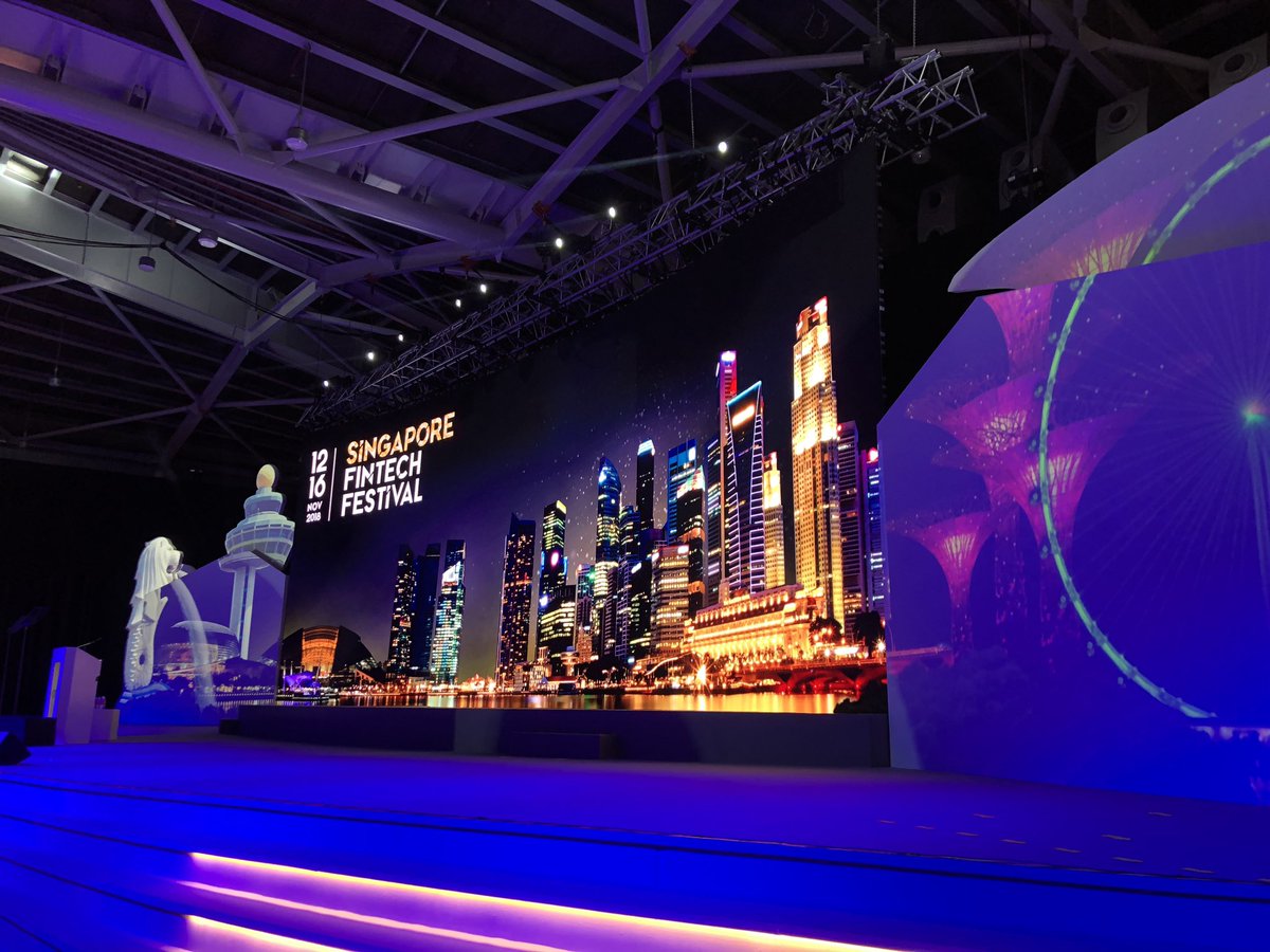PM Narendra Modi launched APIX, an online fintech marketplace and delivered keynote address at Singapore Fintech Festival  (Photo courtesy: Ministry of External Affairs, India