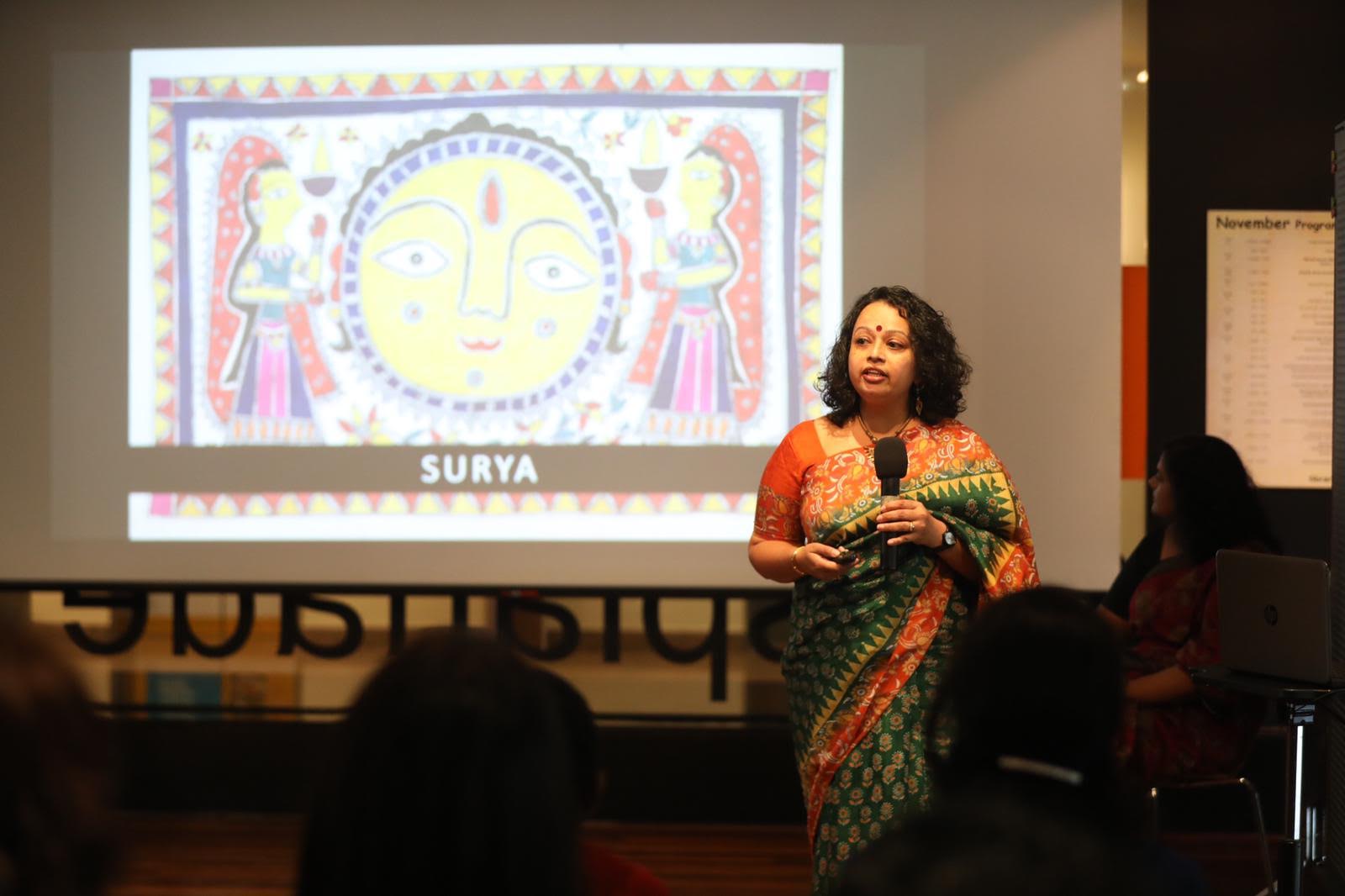 Audiences feasted their on images of the Divine from the Indian subcontinent as they learned about some of the gods in Hinduism and how they are perceived and worshipped. Photo courtesy: Esplanade