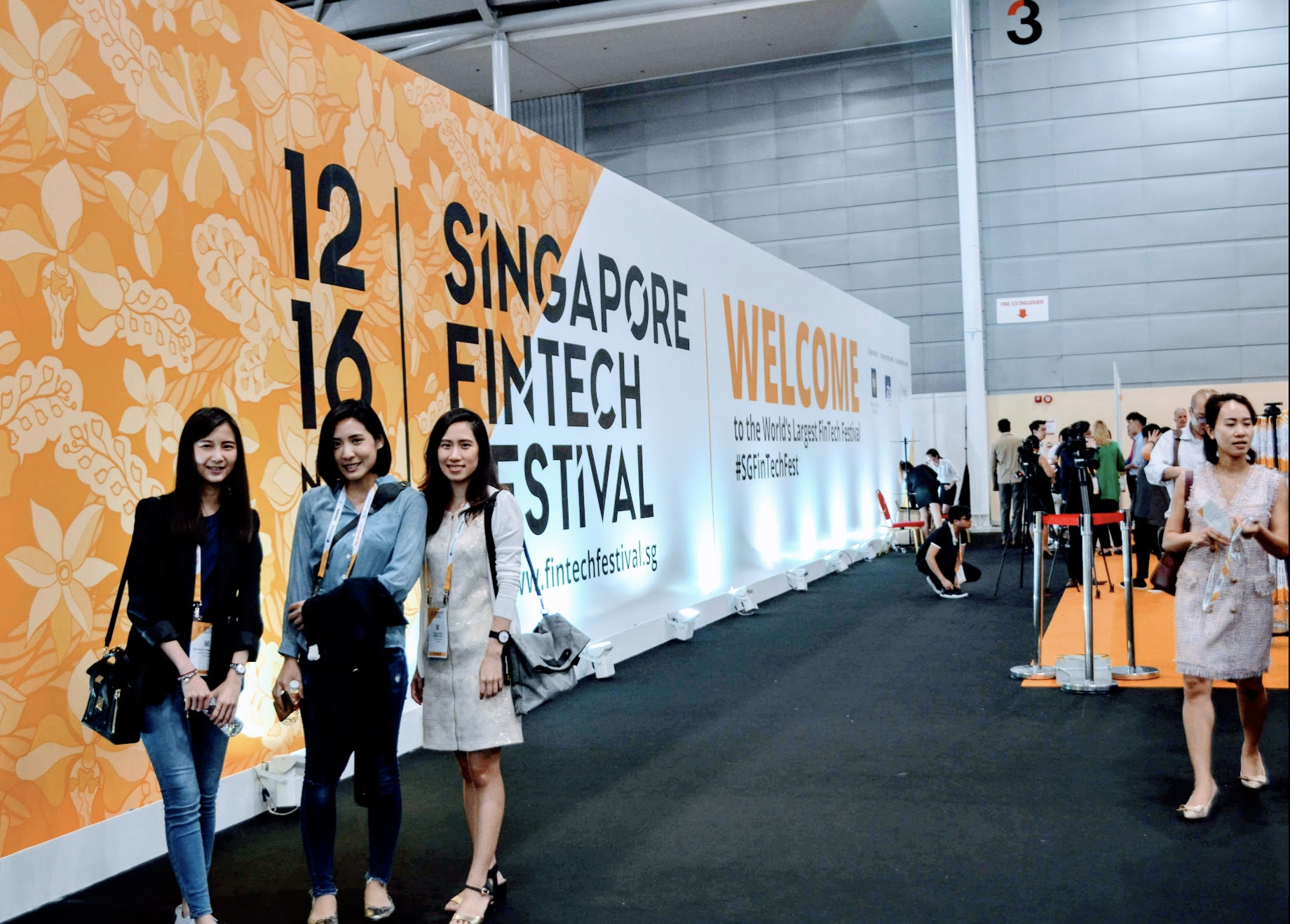 Singapore Fintech Festival featured more than 250 speakers and almost 500 exhibitors from different countries of the world. Photo: Connected to India.