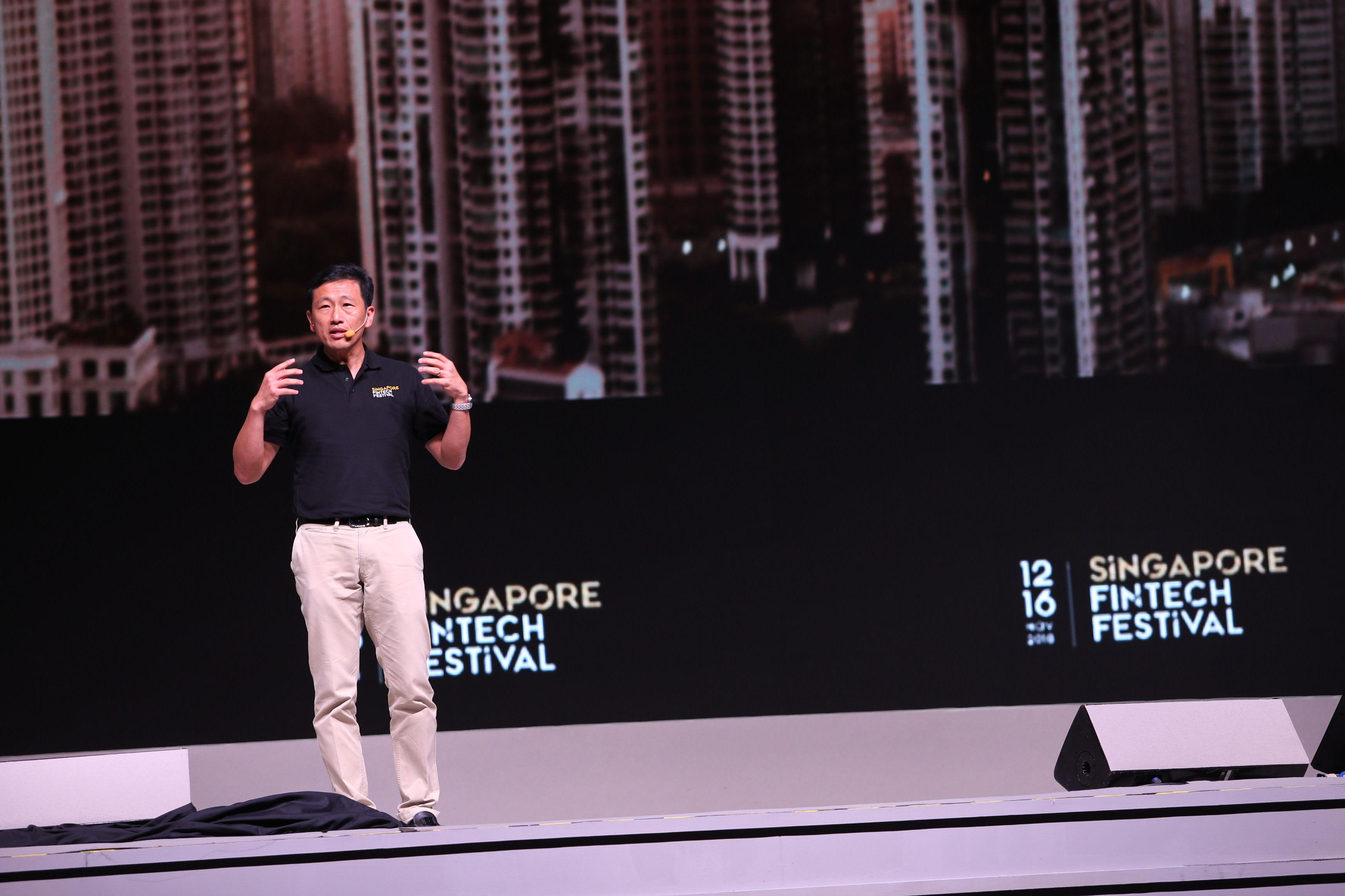  Monetary Authority of Singapore (MAS) will help startups in fintech field to test their products and solutions over a fixed period of time in a regulatory ‘sandbox’, said Ong Ye Kung, Education Minister of Singapore and MAS board member during his address at Singapore Fintech Festival. Photo courtesy: Singapore Fintech Festival