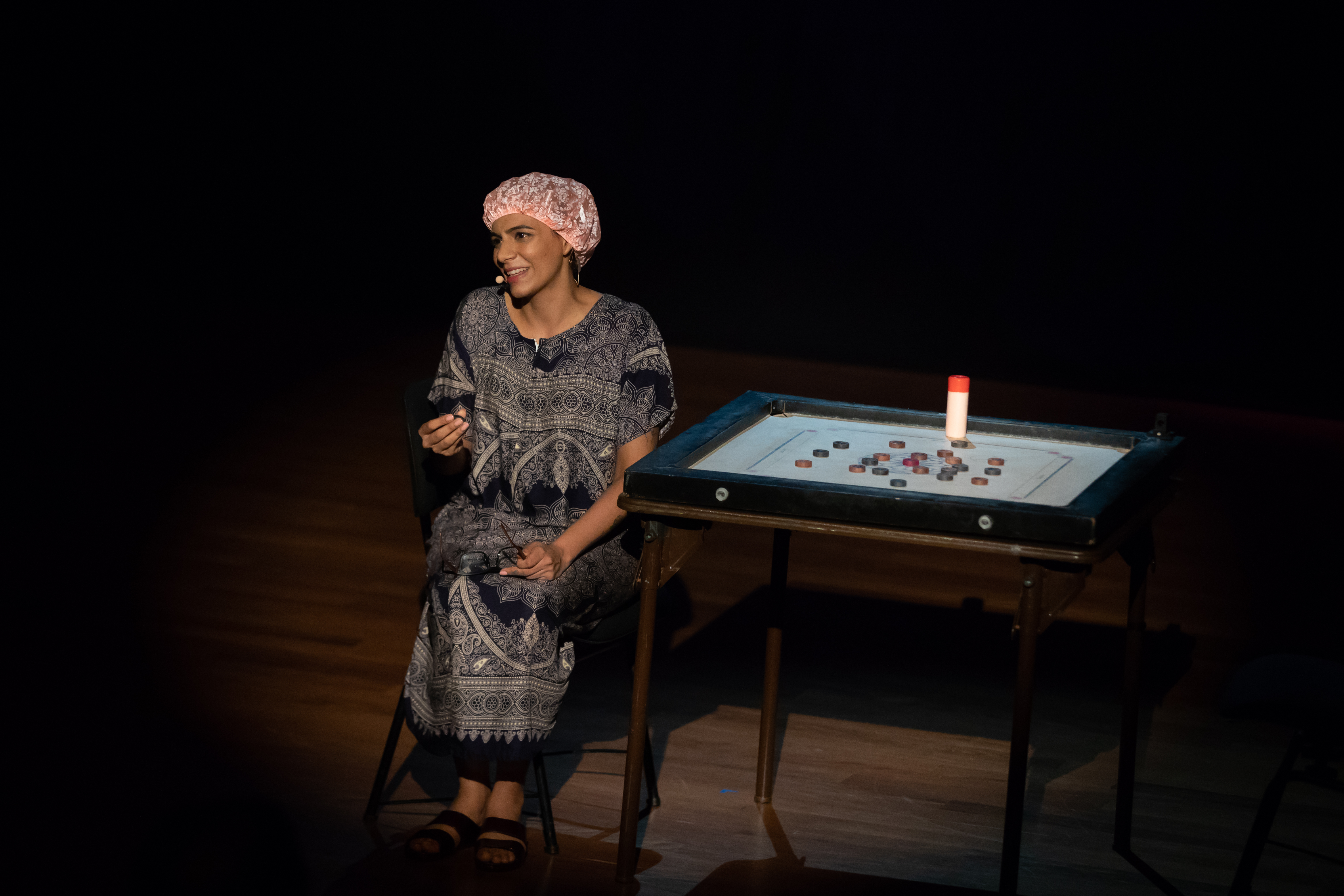 Aunty Sunita is a 63-year old lady who wants to have her own life. Photo courtesy: Esplanade Theatres on the Bay