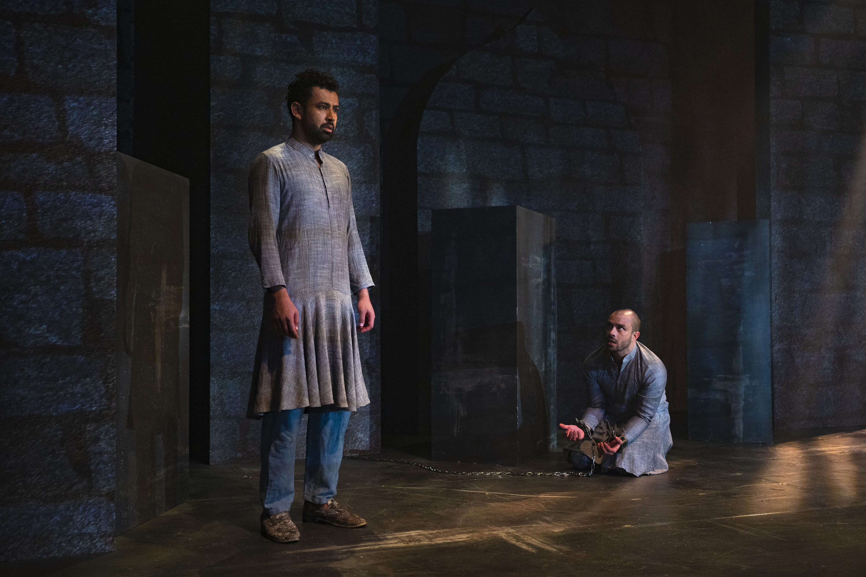 'Guards at the Taj' has been written by famous American playwright Rajiv Joseph. He is also a 2010 Pulitzer Prize finalist. Photo courtesy: Singapore Repertory Theatre 