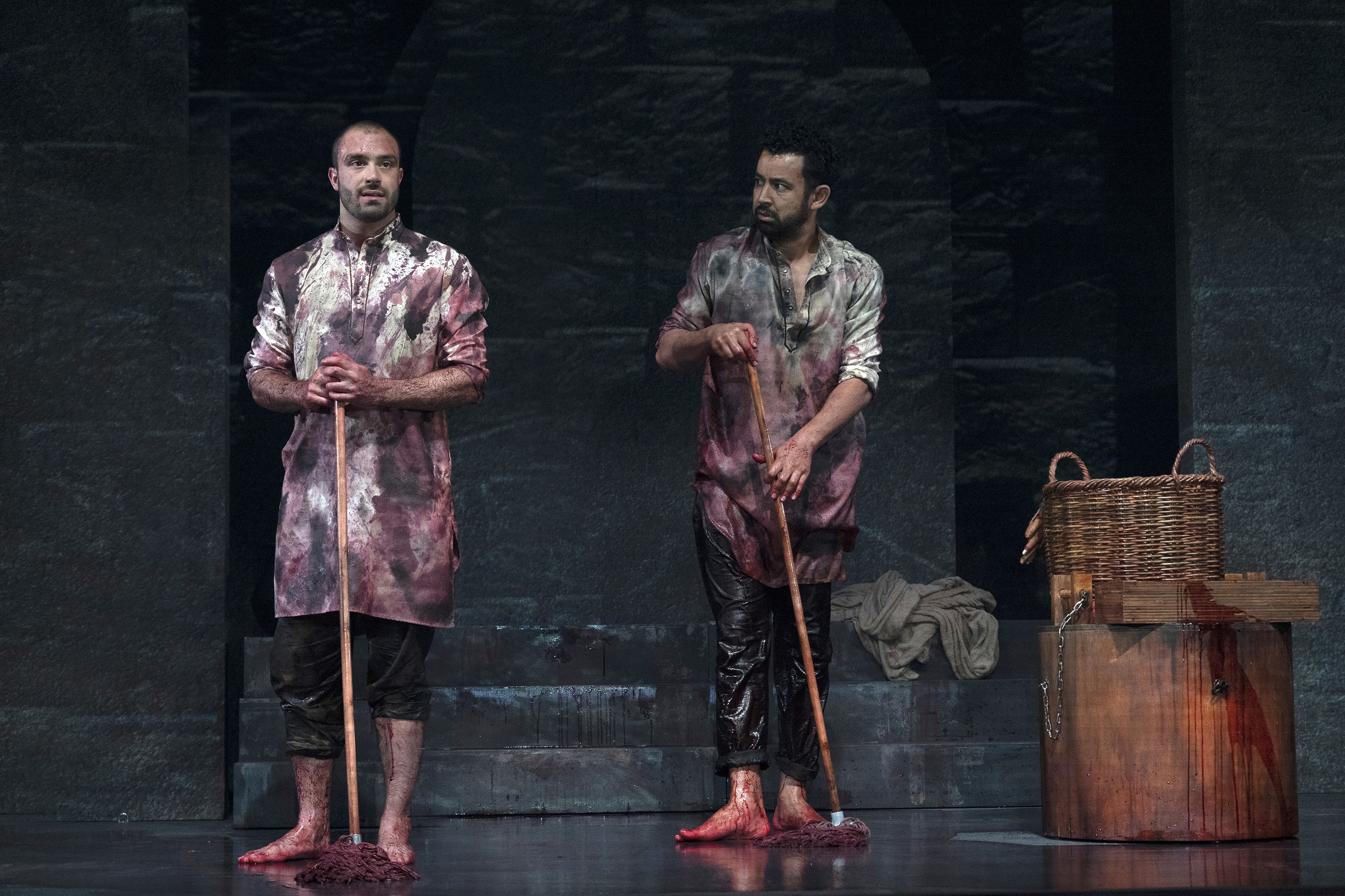 Jay Saighal is a British actor who has worked on the stage and screen while Ghafir is a Malaysian actor. Photo courtesy: Singapore Repertory Theatre 