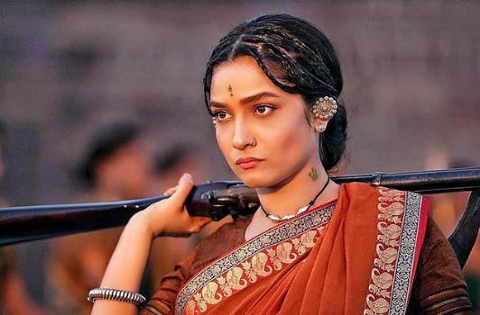 Ankita Lokhande as Jhalkari Bai. Photo courtesy: Instagram/lokhandeankita