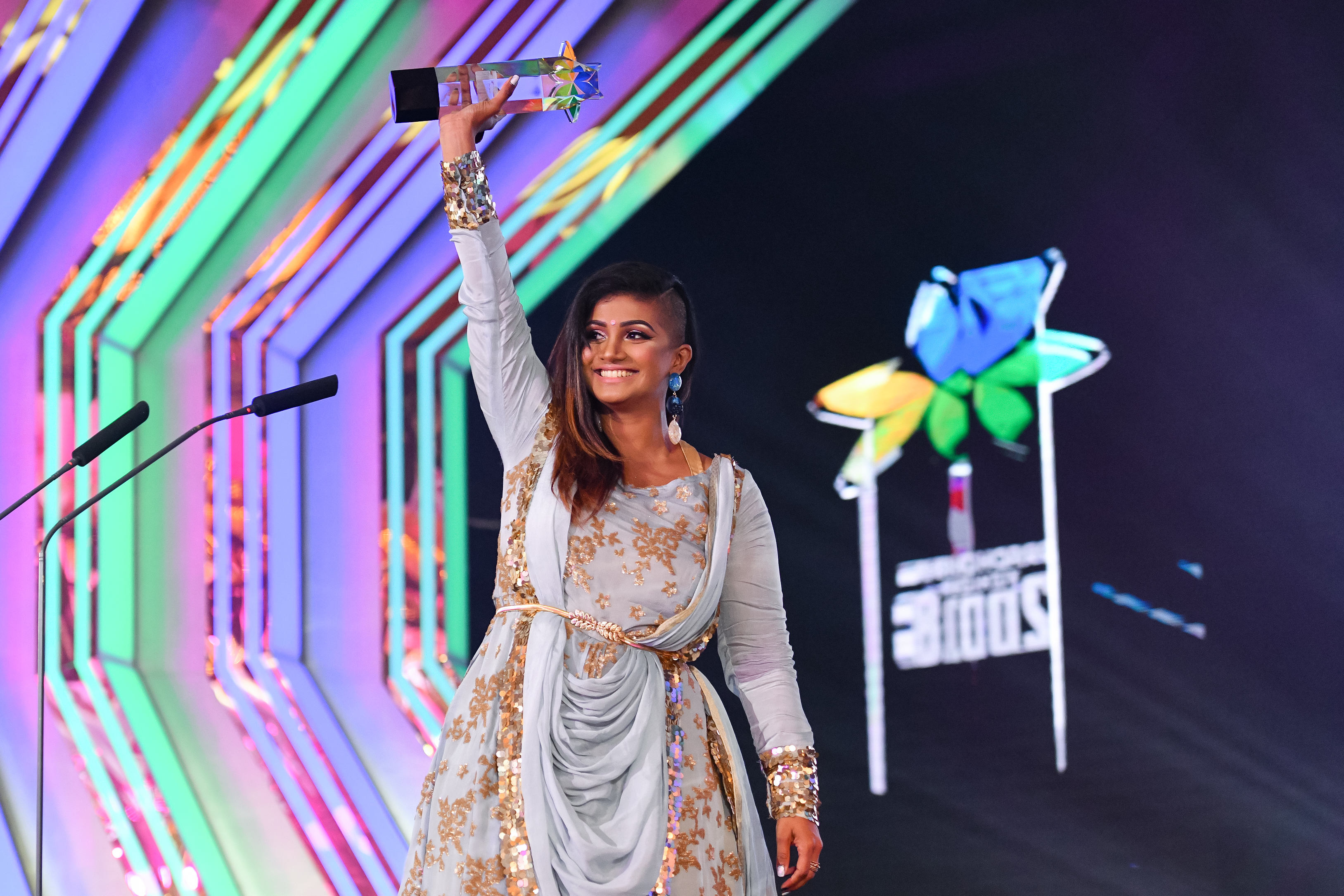 Best Actress - Gayathri Segaran. Photo courtesy: Vasantham