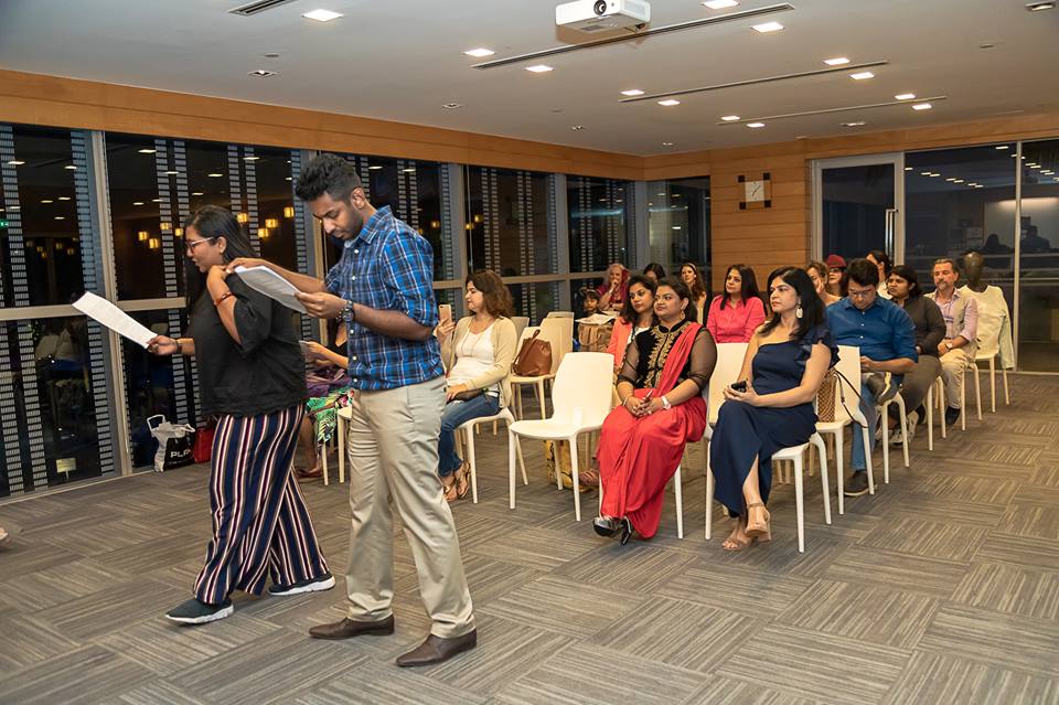 The cast and crew of timeless tales meeting to discuss the event. Photo courtesy: Facebook/Dream Catchers Vision