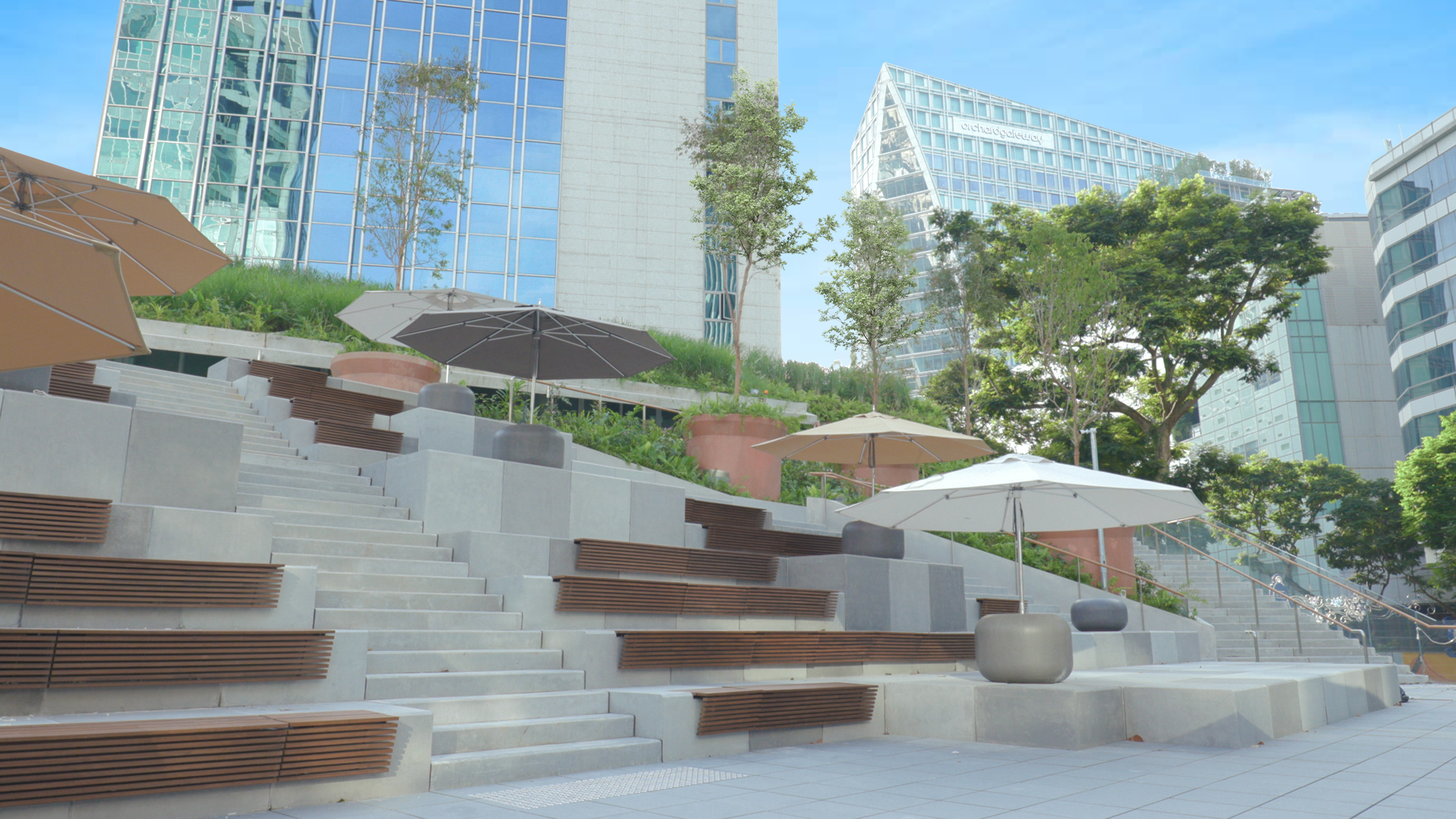 Design Orchard will be located at the junction of Orchard Road and Cairnhill Road. Photo courtesy: STB
