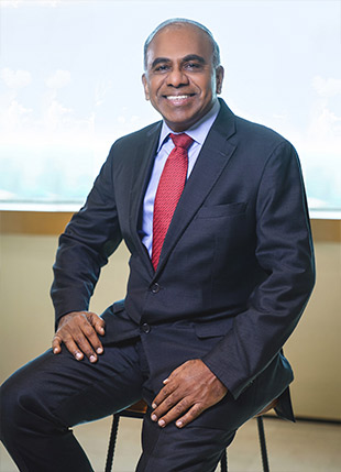 Professor Subra Suresh, NTU President. Photo courtesy: NTU