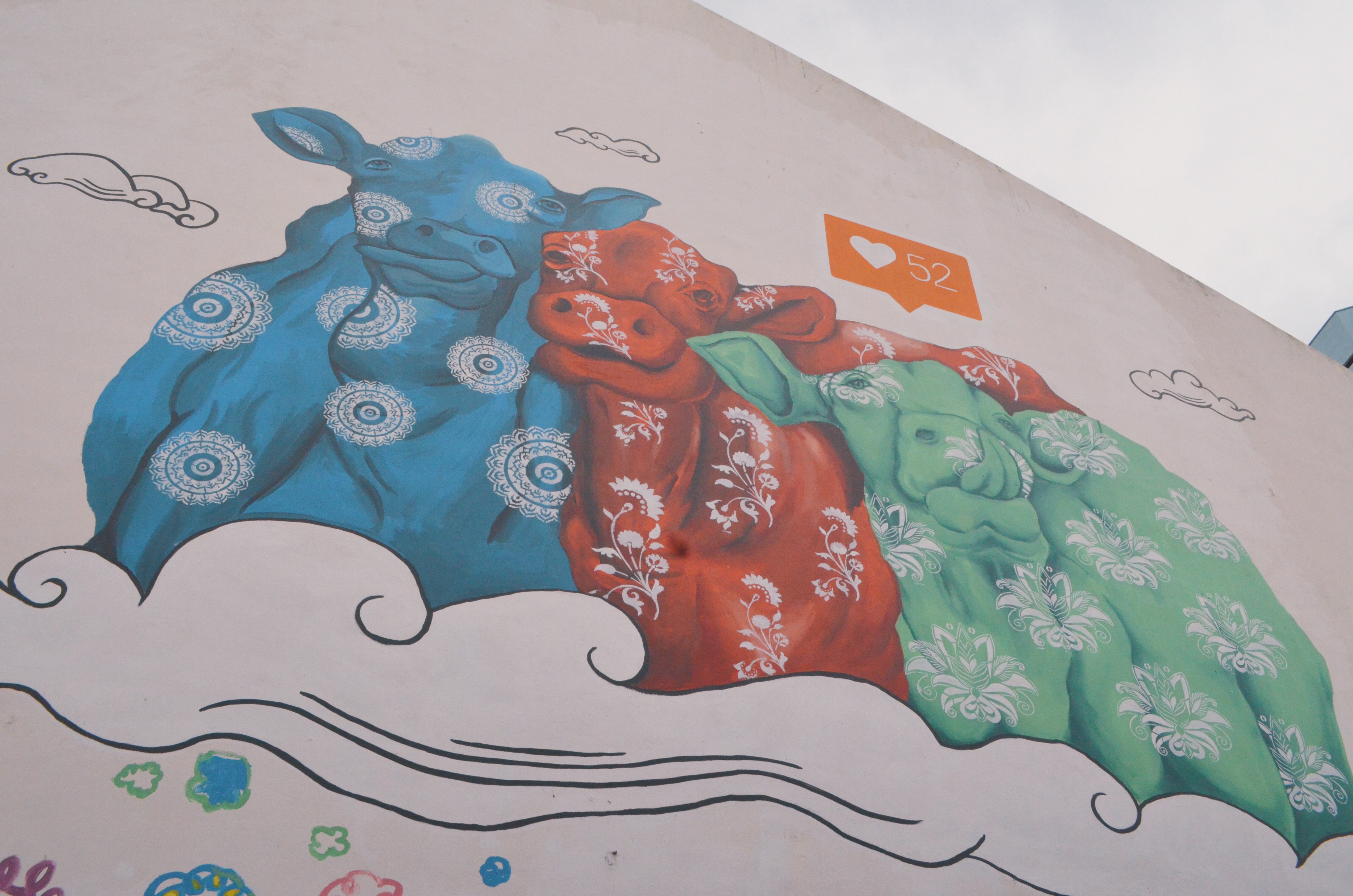 Mural in Little India. Photo: Connected to India