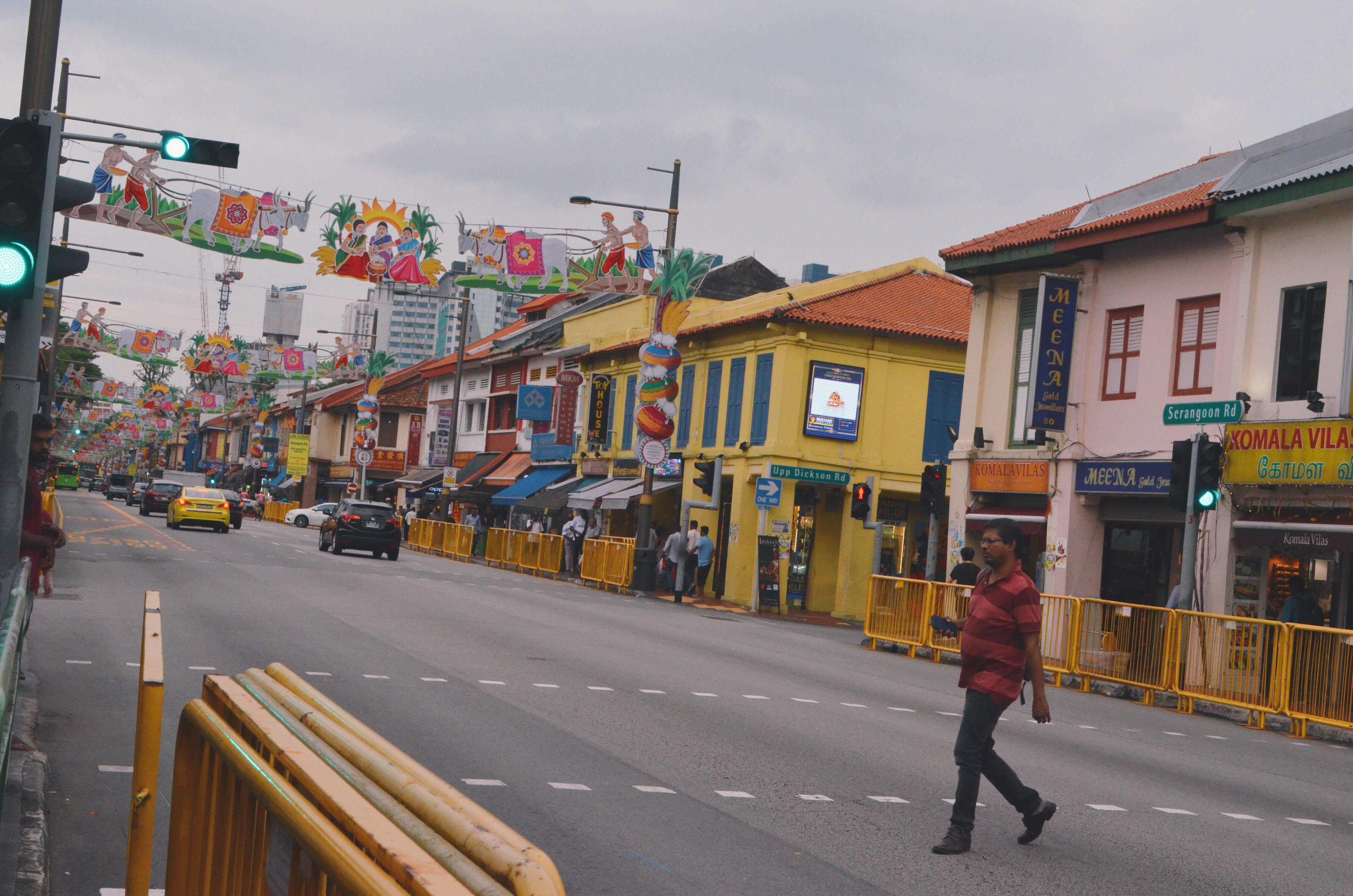 Streets of Little India. Photo: Connected to India