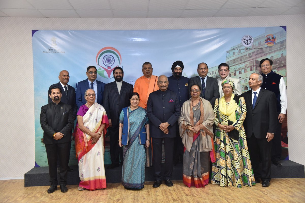 President Kovind with the PBSA winners in Varanasi. Photo courtesy: PBD Convention