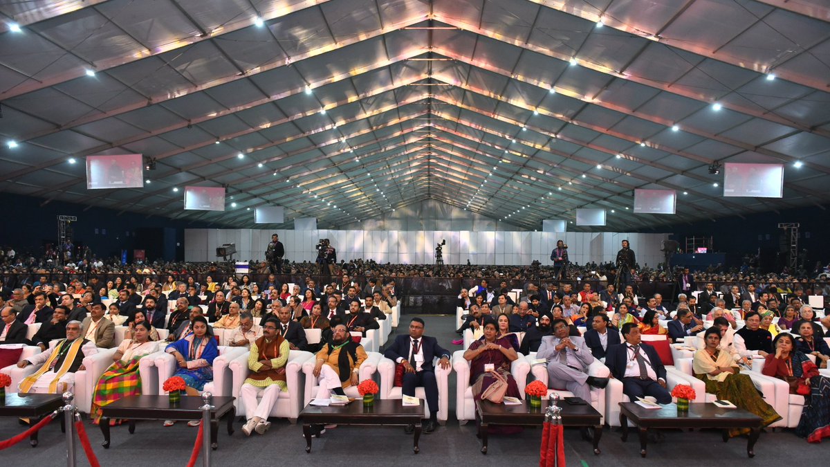 PBD Convention delegates listening to the President's Address. Photo courtesy: PBD Convention