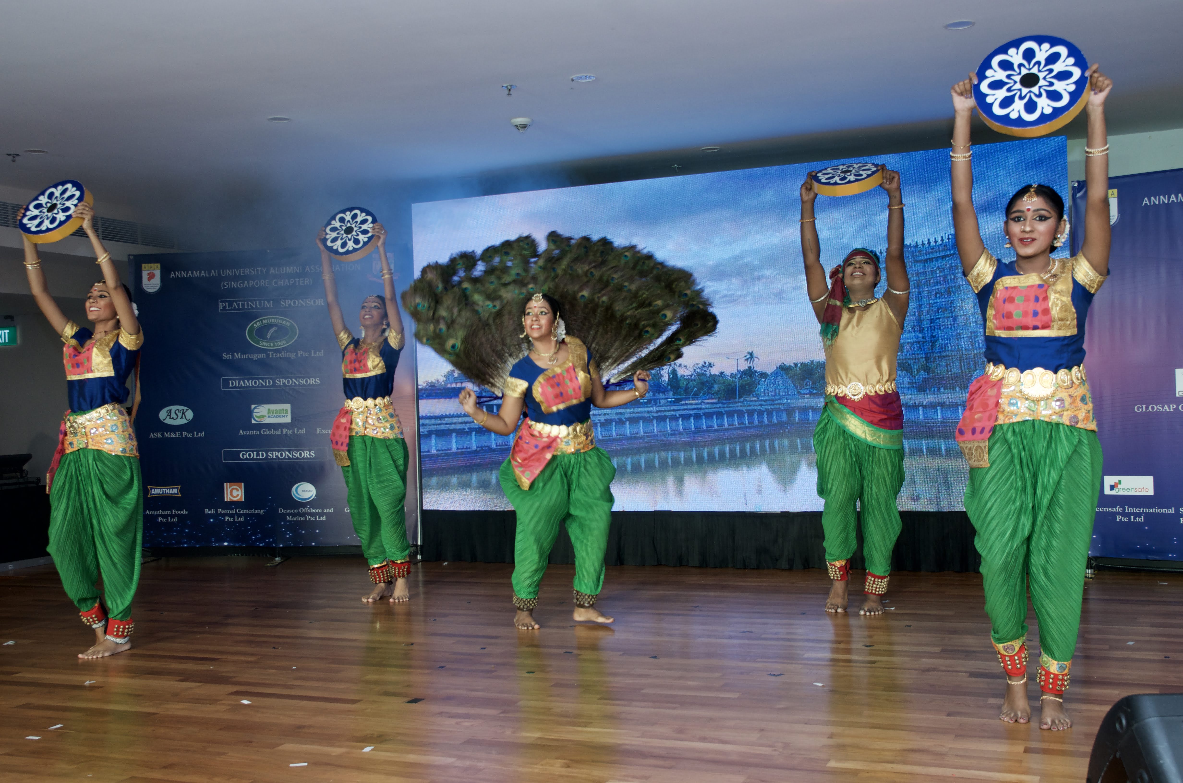  an enchanting dance ensemble showcasing the multi-cultural ethos of Singapore.