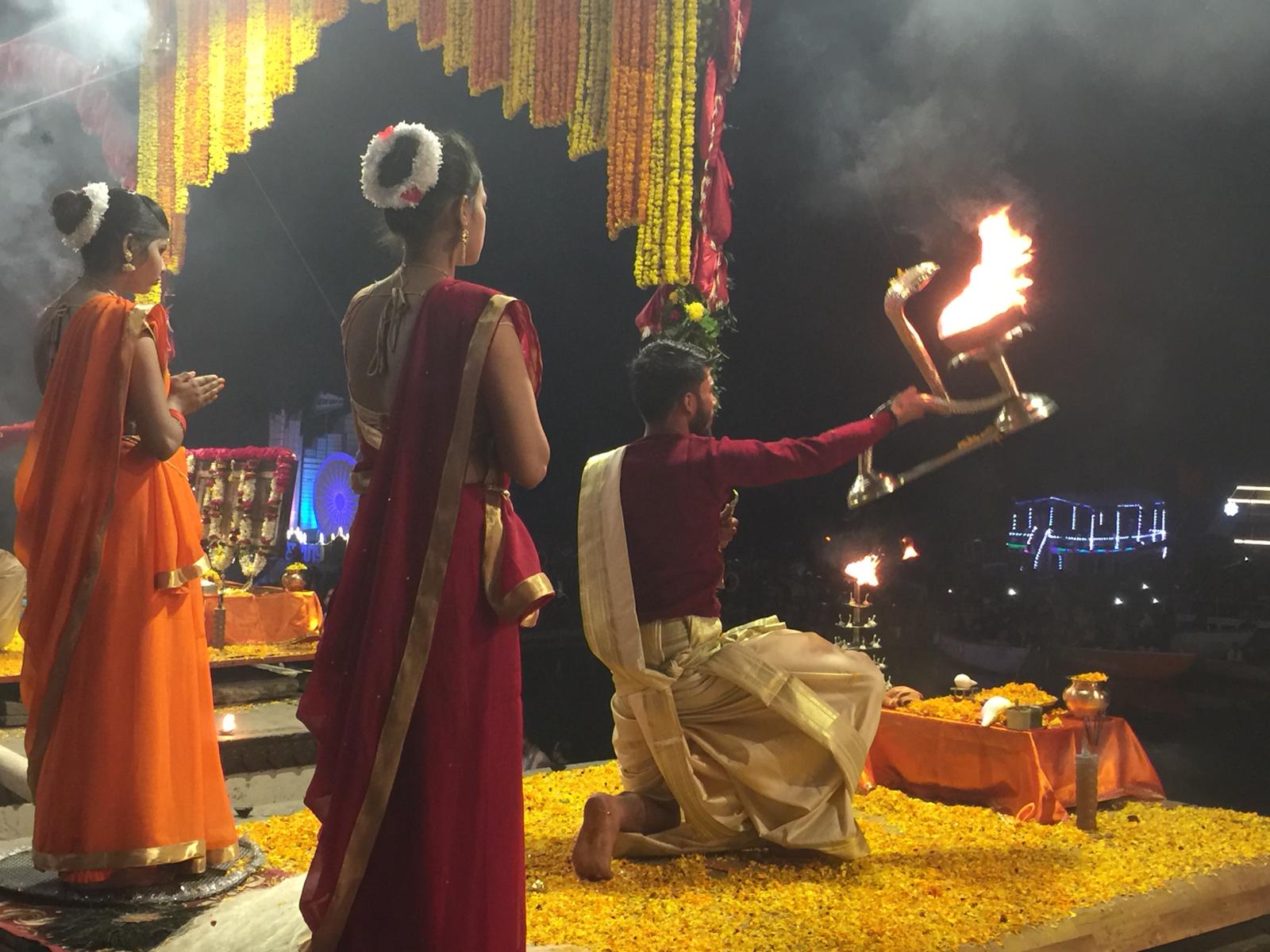 My most memorable experiences include watching the Ganga Arti