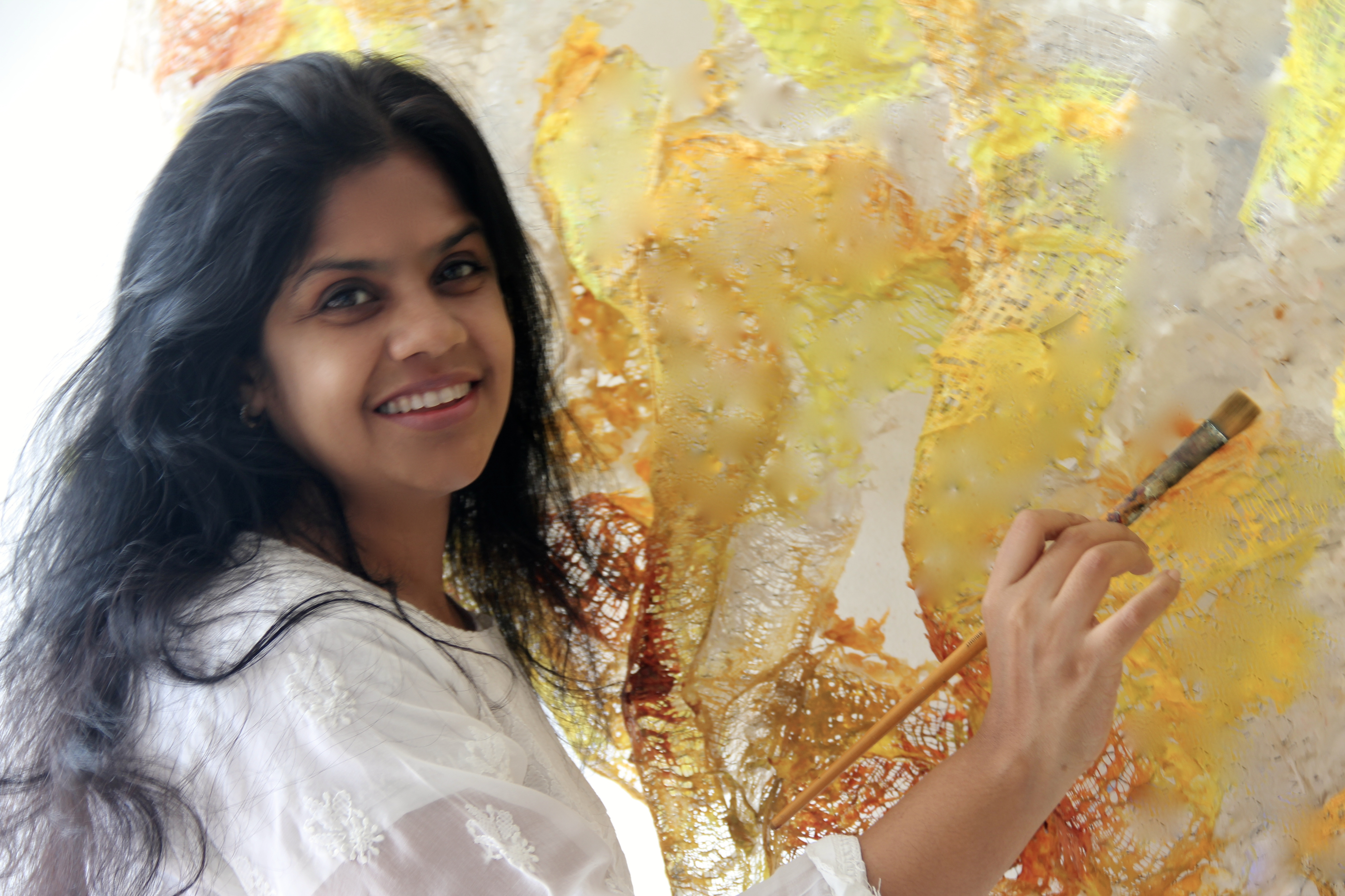 Singapore-based Indian origin artist Nandita Mukand’s new exhibition Mind(less) Wilderness will run till March 2, 2019. Photo courtesy: Miaja Gallery