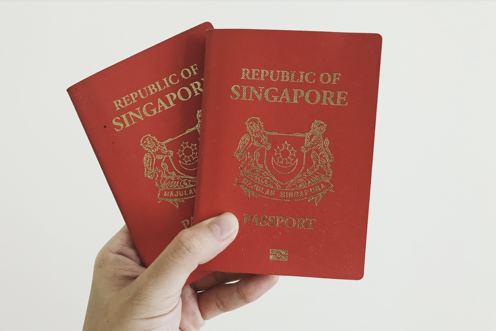 Singapore passports. Photo: Connected to India