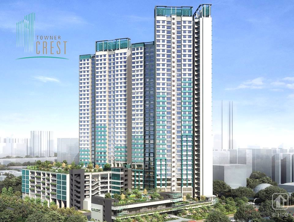 Towner Crest comprises 2 residential blocks that offer 444 units of 3- and 4-room flats. The development’s name describes its tall residential blocks that range from 35 to 39 storeys high. Photo courtesy: Facebook page of HDB