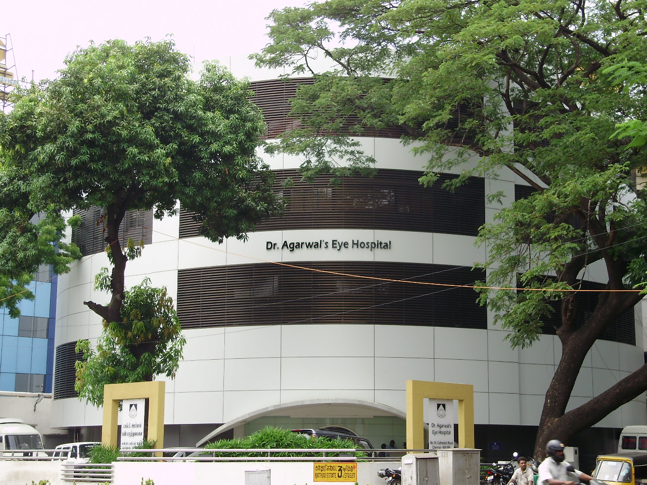  Dr. Agarwal's Eye Hospital is a chain of eye specialty hospitals in India headquartered at Chennai. Photo courtesy: Wikipedia