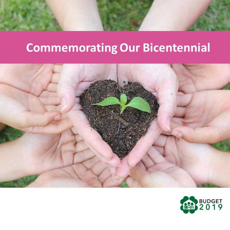  A SGD200 million Bicentennial Community Fund will be set up to encourage Singaporeans to give back to the community.  Photo courtesy: Facebook page of Ministry of Finance 