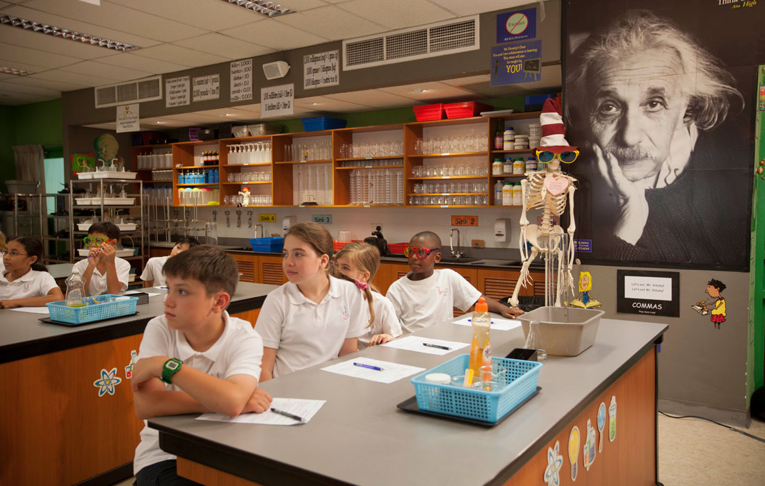  The students are nurtured with a passion towards scientific temperament. Photo courtesy: SAS