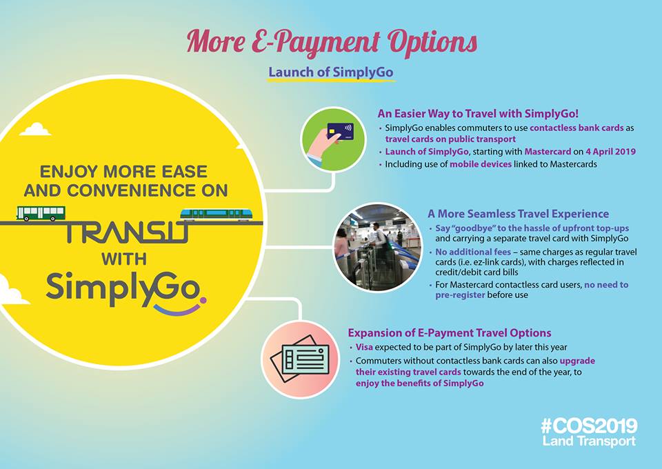   Commuters will have a more seamless travel experience with SimplyGo. Photo courtesy: Facebook page of LTA