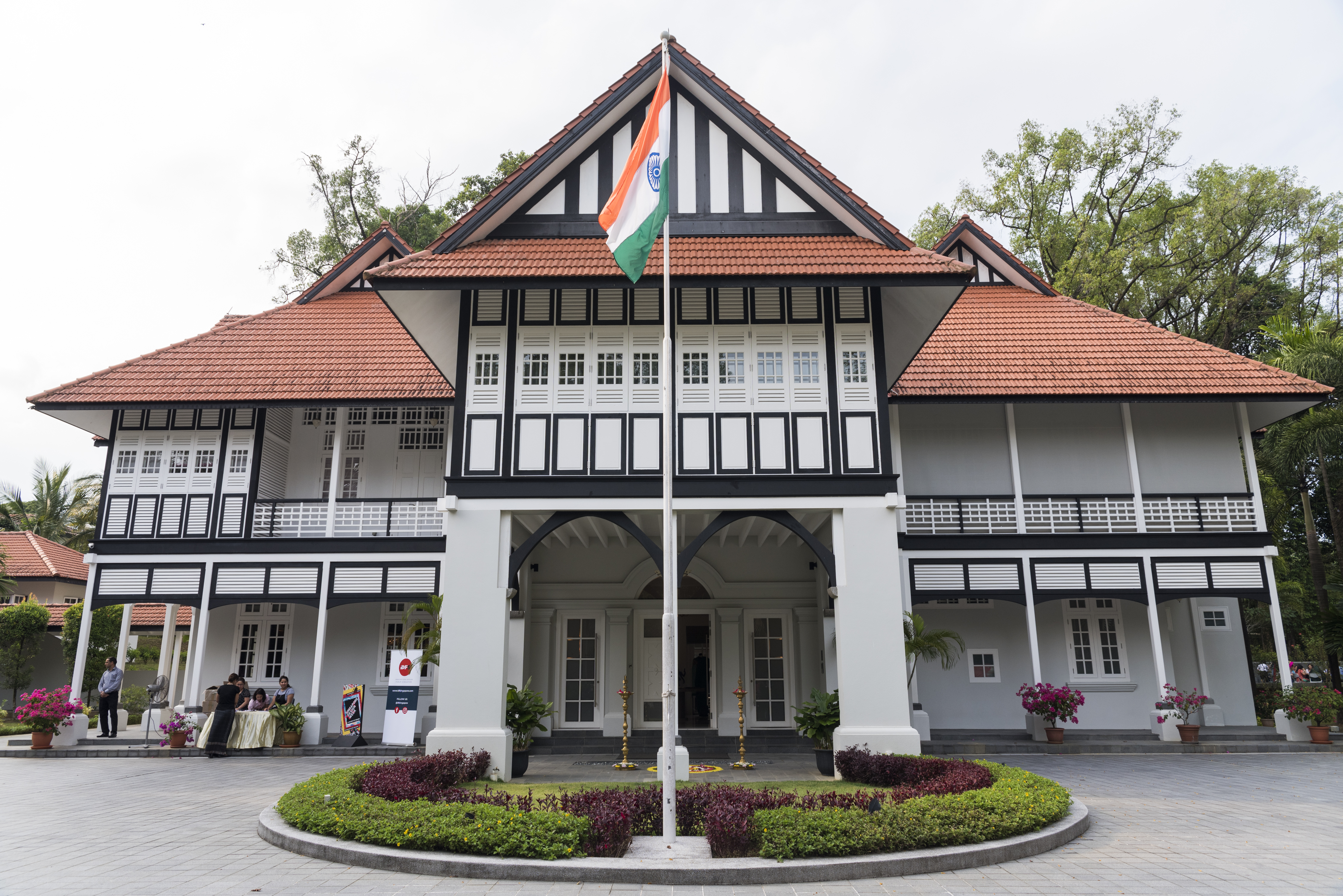 The majestic India House is one of the beautiful buildings of Singapore which houses the office of Indian High Commission. Photo courtesy: IDF, Singapore