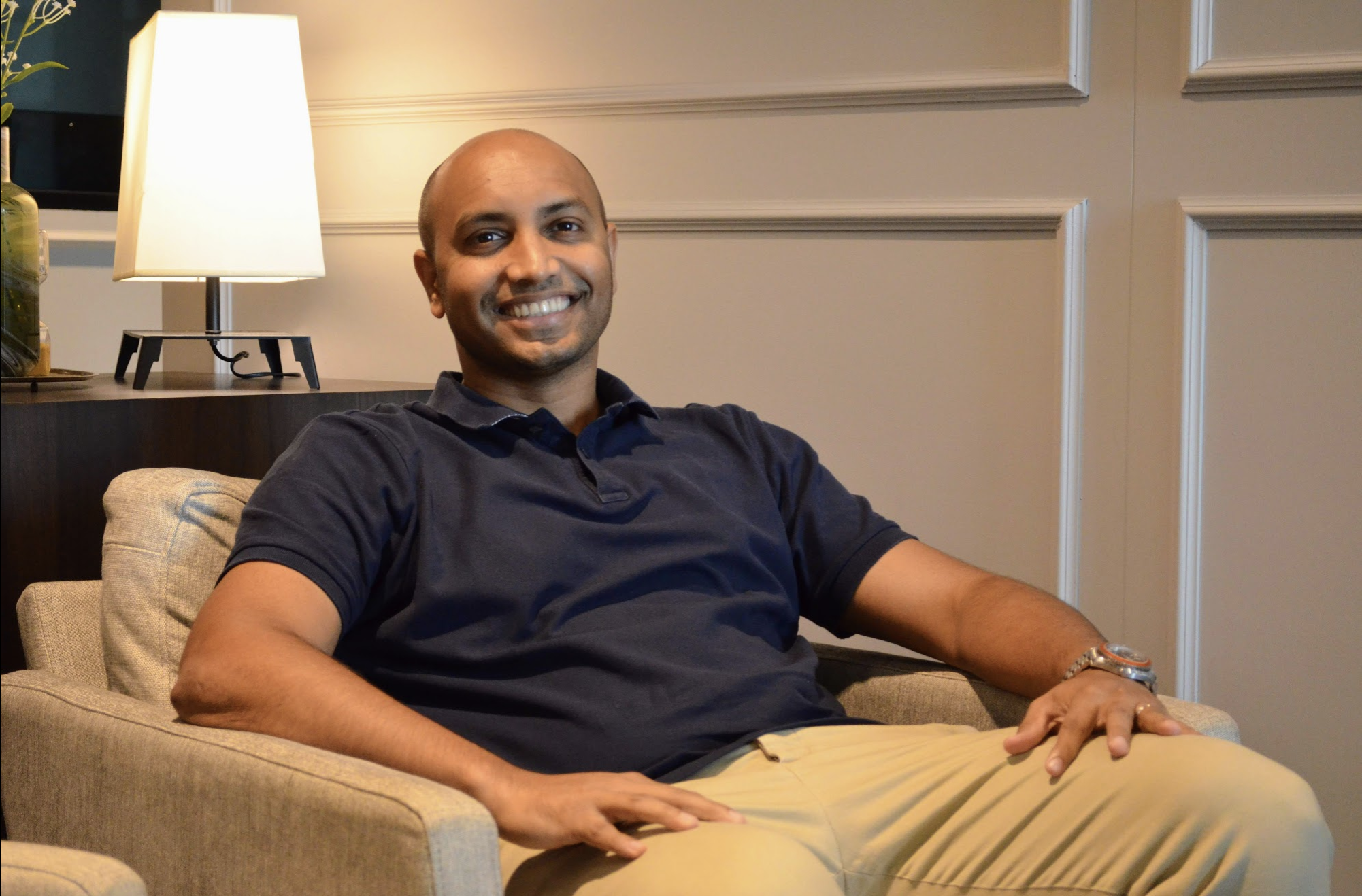 Prajit Nanu, Co-founder and CEO of InstaReM. Photo: Connected to India
