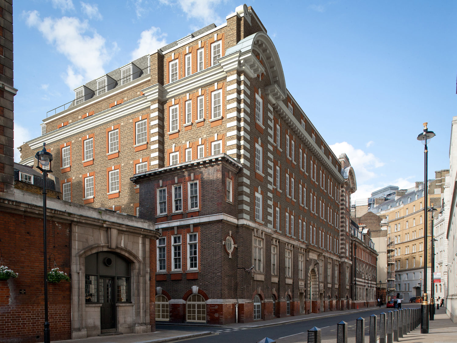 Transformed at a reported cost of 75 million pounds, the hotel located close to Trafalgar Square has over 150 rooms, some converted from what were previously cells where criminals were incarcerated.