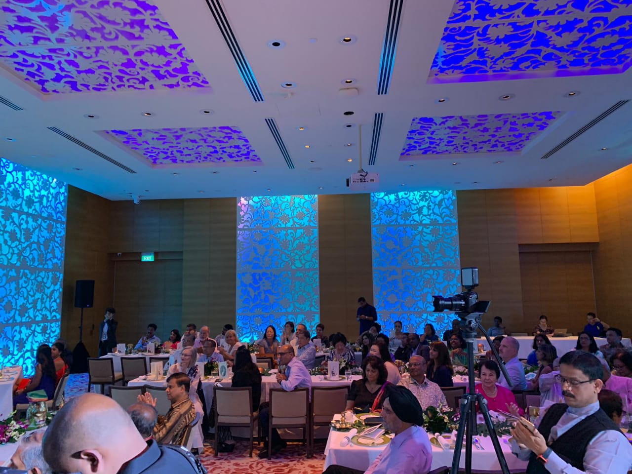   About 170 guests attended the book launch event which was organised at Grand Hyatt in Singapore. Photo: Connected to India
