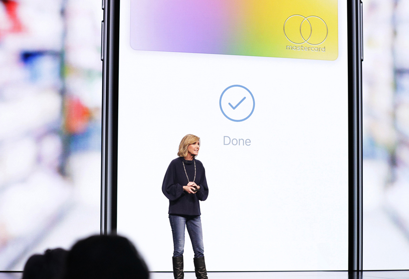   Jennifer Bailey introduces Apple Card, a new kind of credit card created by Apple. Photo courtesy: Apple