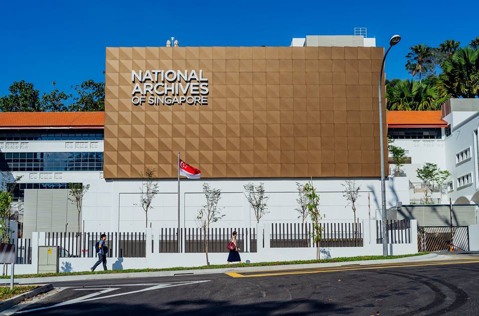   The revamped building of National Archives of Singapore (NAS) has been opened for the public. Photo courtesy: Facebook page of NAS