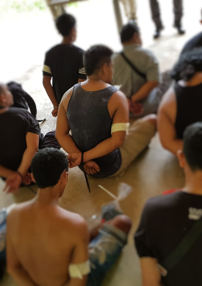 Singapore Police have arrested 69 men for various offences in a joint operation from April 22 to 26. Photo courtesy: Singapore Police