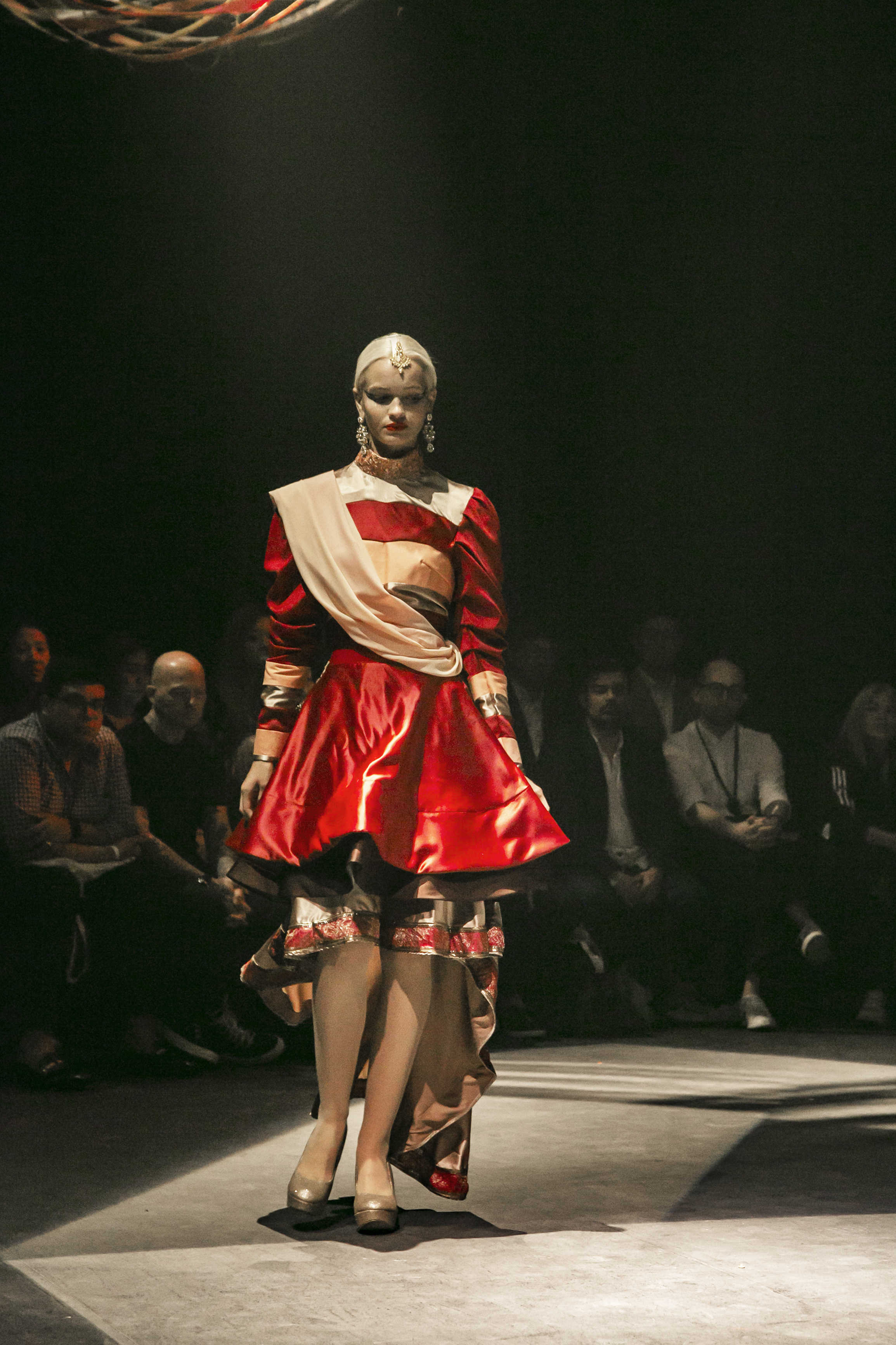 Meghna Sharma's collection was inspired by the concept of Shakti. Photo courtesy: MDIS
