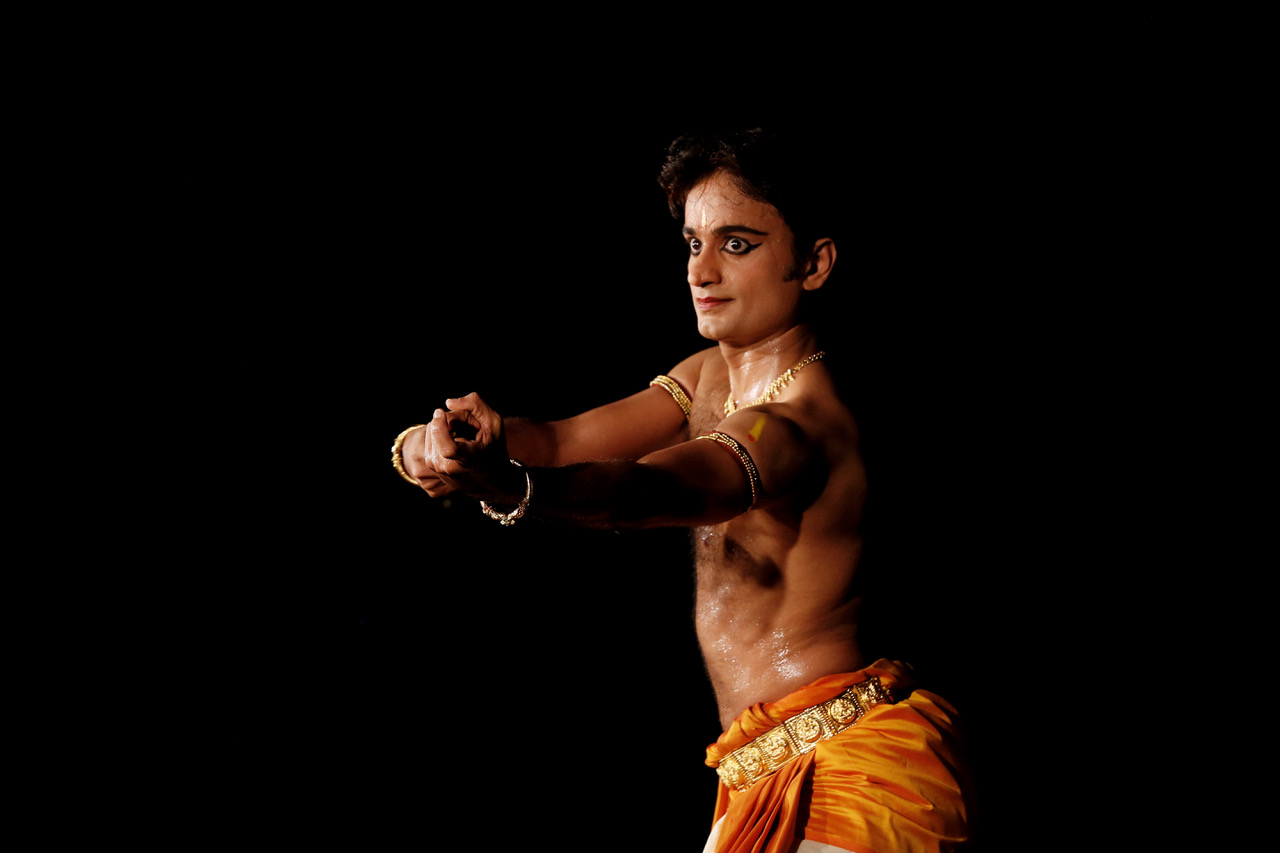 Vikas is a renowned Bharatanatyam exponent in Singapore associated with SIFAS. Photo courtesy: Apsara Arts 